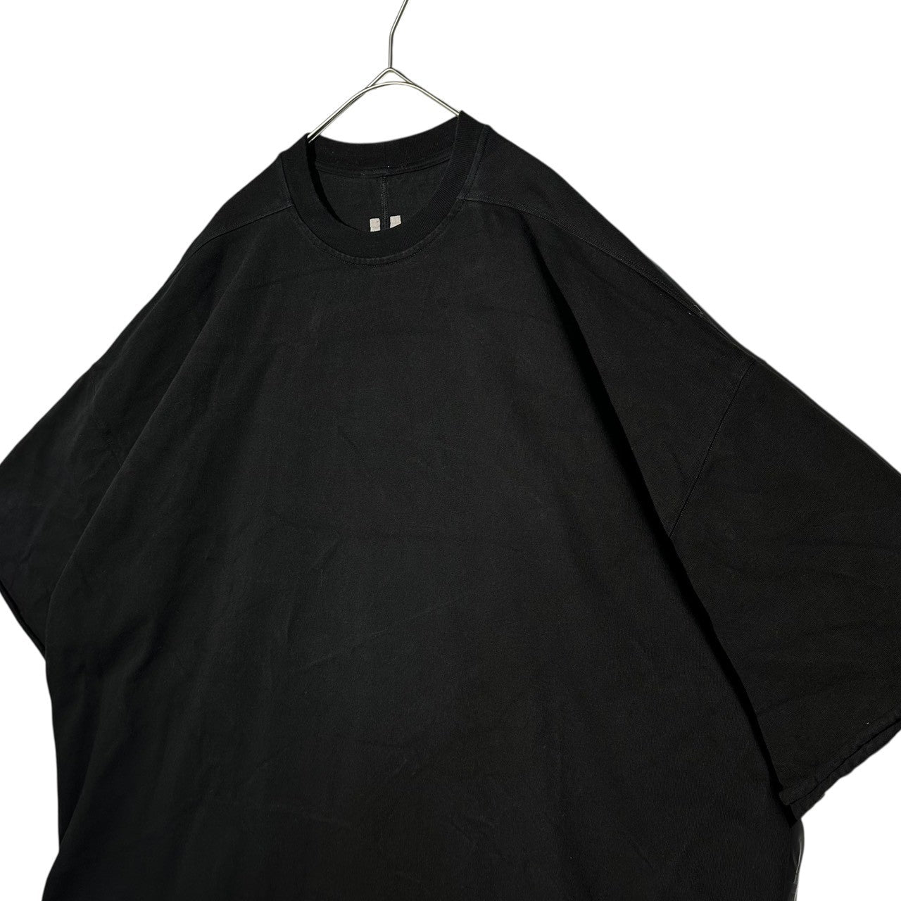 Rick Owens(リックオウエンス) 24SS LIDO TOMMY BIG SIZE TEE ビッグ サイズ Tシャツ RU01D3283-BA FREE ブラック