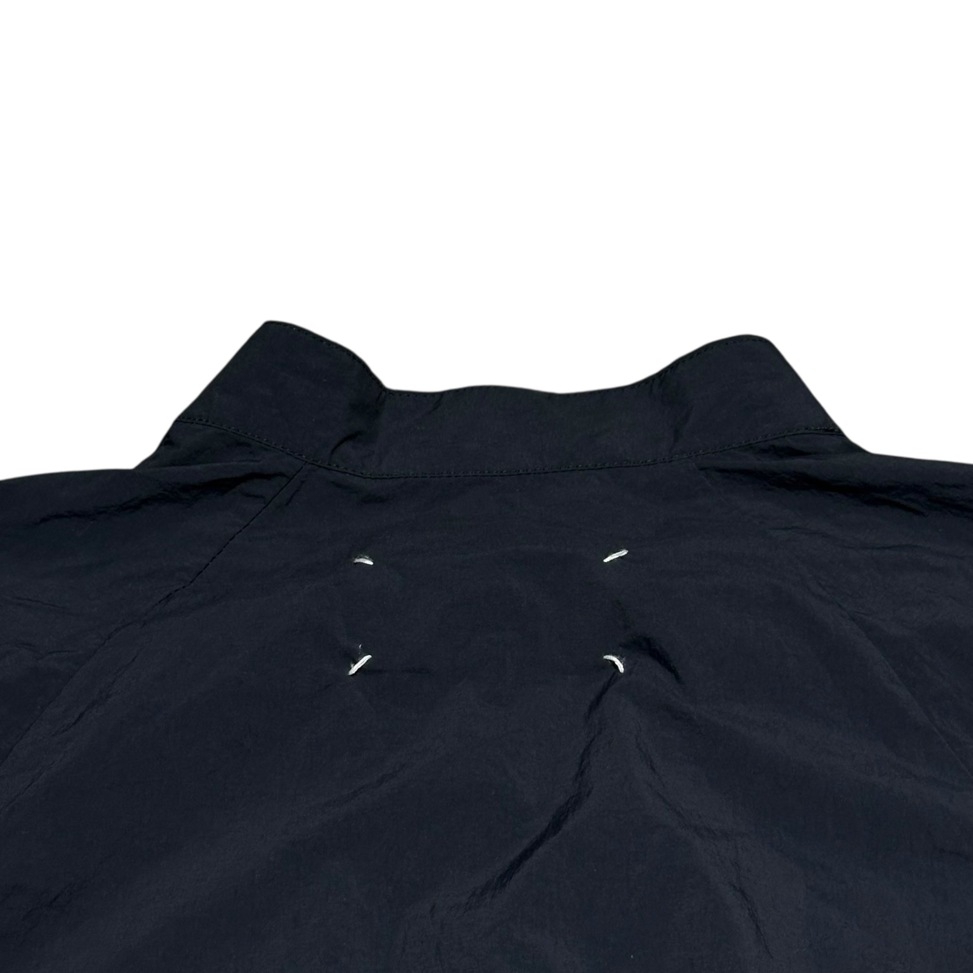 MAISON MARGIELA(メゾンマルジェラ) 20SS Skinblouson Recycled Fabric Jumpsuit スキンブルゾン リサイクル ファブリック ジャンプスーツ オールインワン S51FP0081 42(L相当) ブラック ①ライン