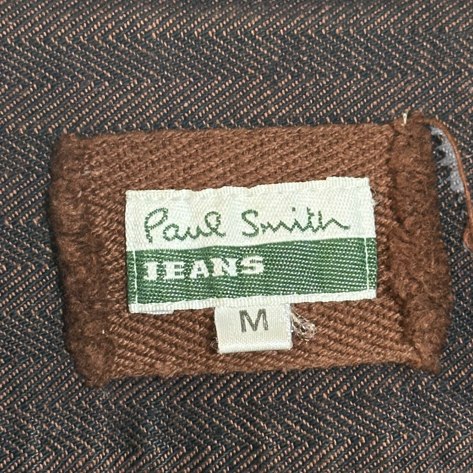 Paul Smith JEANS(ポールスミスジーンズ) 00's Flap Pockets Herringbone Denim Jacket フラップ ポケット ヘリンボーン デニム ジャケット M ピンク