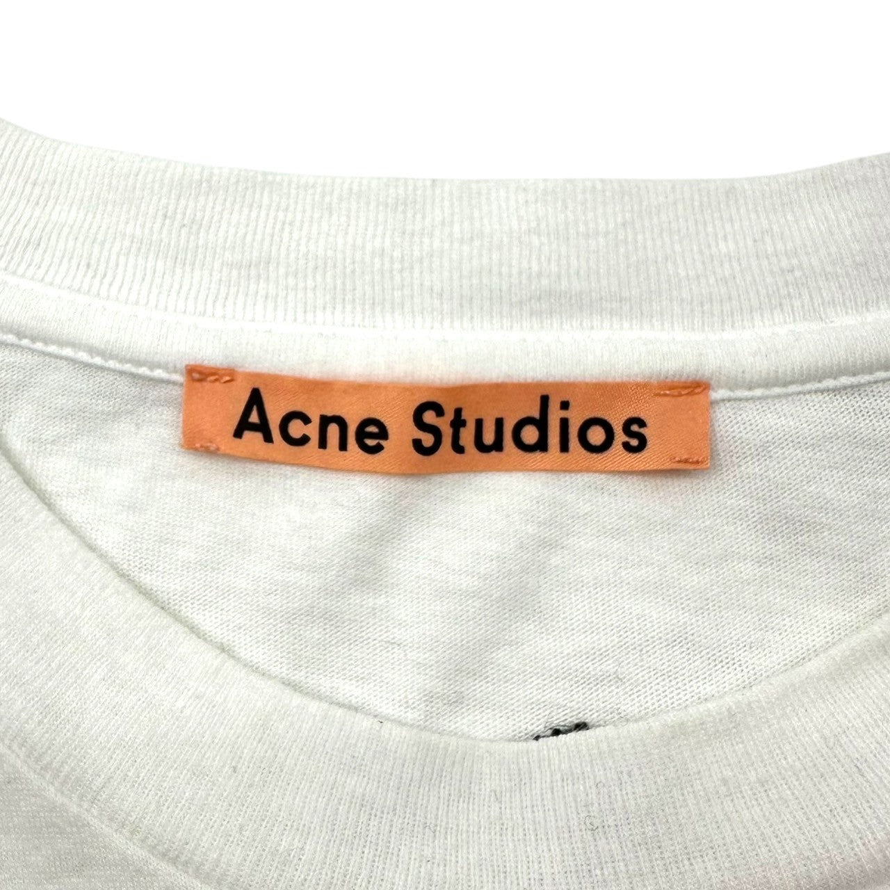 Acne Studios(アクネストゥディオズ) Fabric Patchwork Oversized T-Shirt ファブリック パッチワーク オーバーサイズ Tシャツ SP-UX-TSHI000018 XS ホワイト