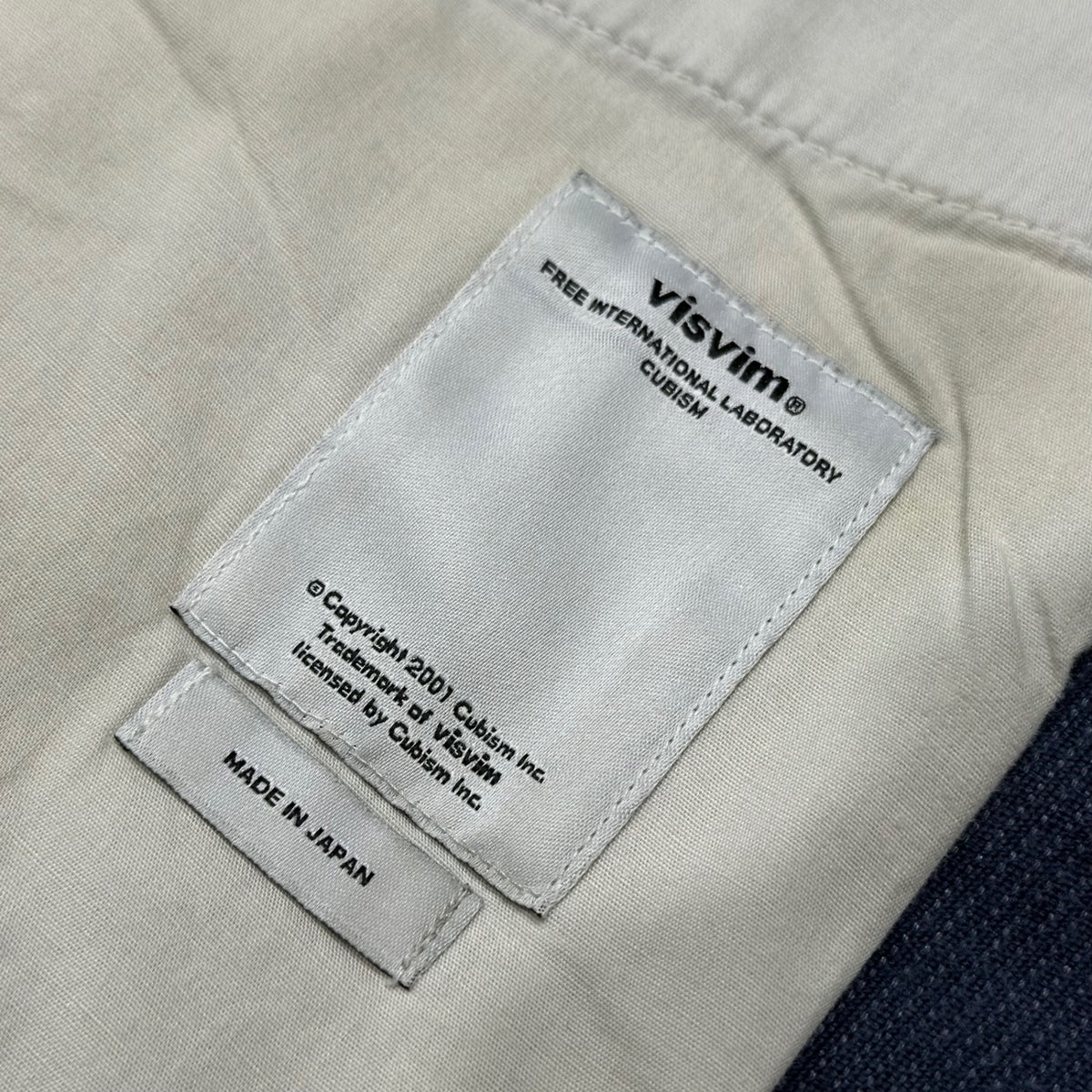 VISVIM(ビズビム/ヴィズヴィム) FLUXUS CORDS ベーシック コーデュロイ ストレート パンツ VS0002020 2(M) ネイビー