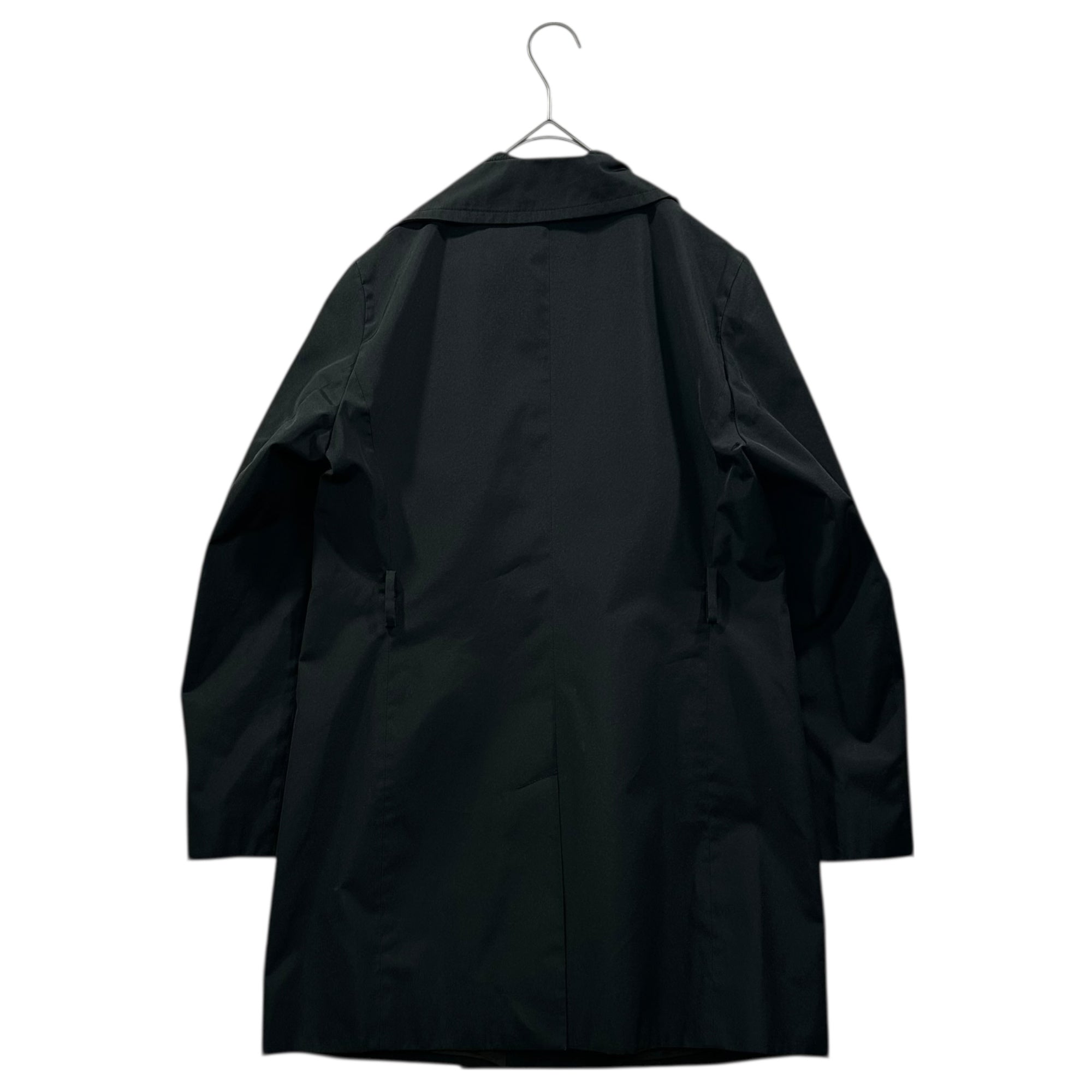 GUCCI(グッチ) 1997 By TOM FORD Short Silk-Blend Trench Coat トムフォード期 シルク混 トレンチ ショート コート 38(M程度) ブラック 90年代 90's