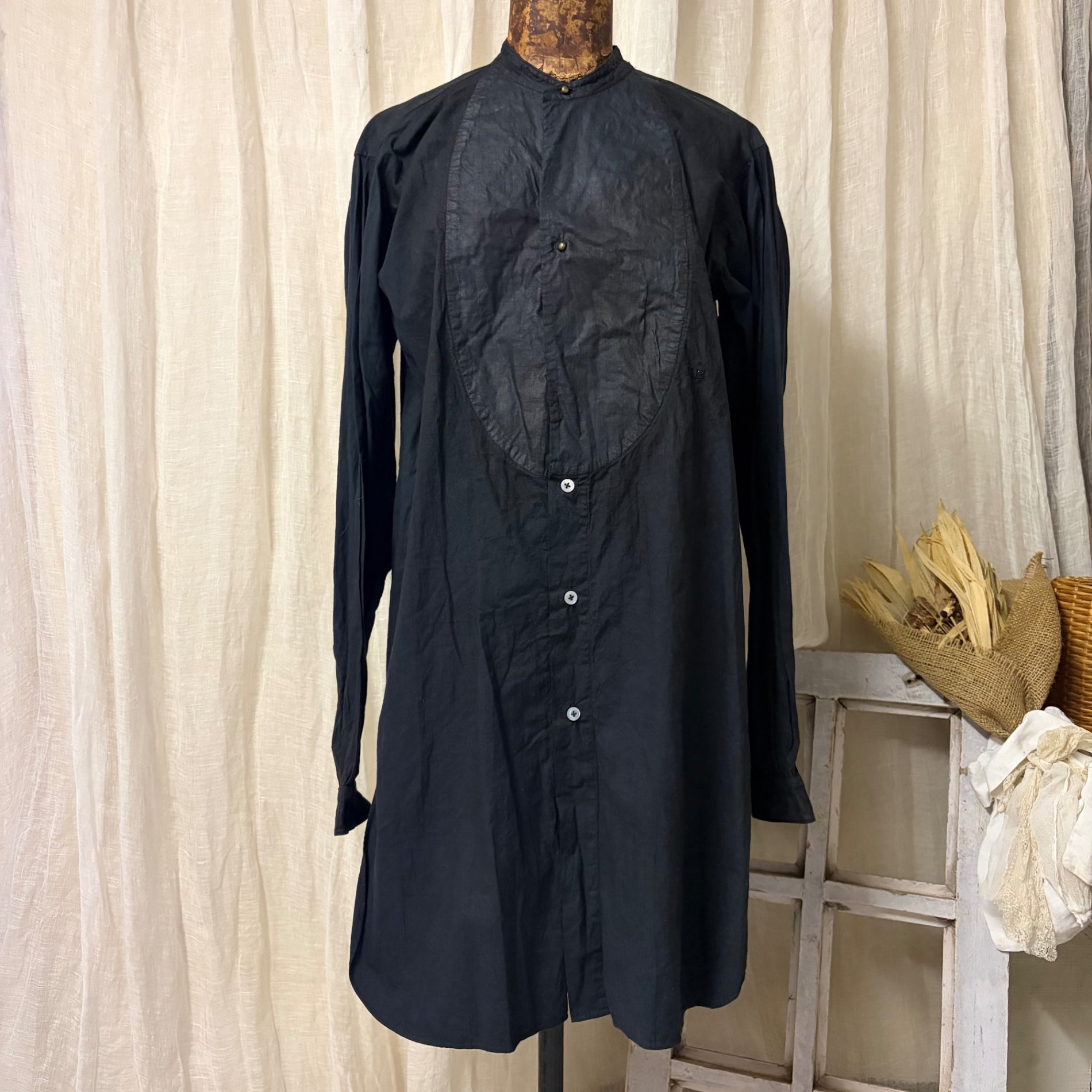 Euro vintage(ヨーロッパヴィンテージ) 40～50's antique smock dress