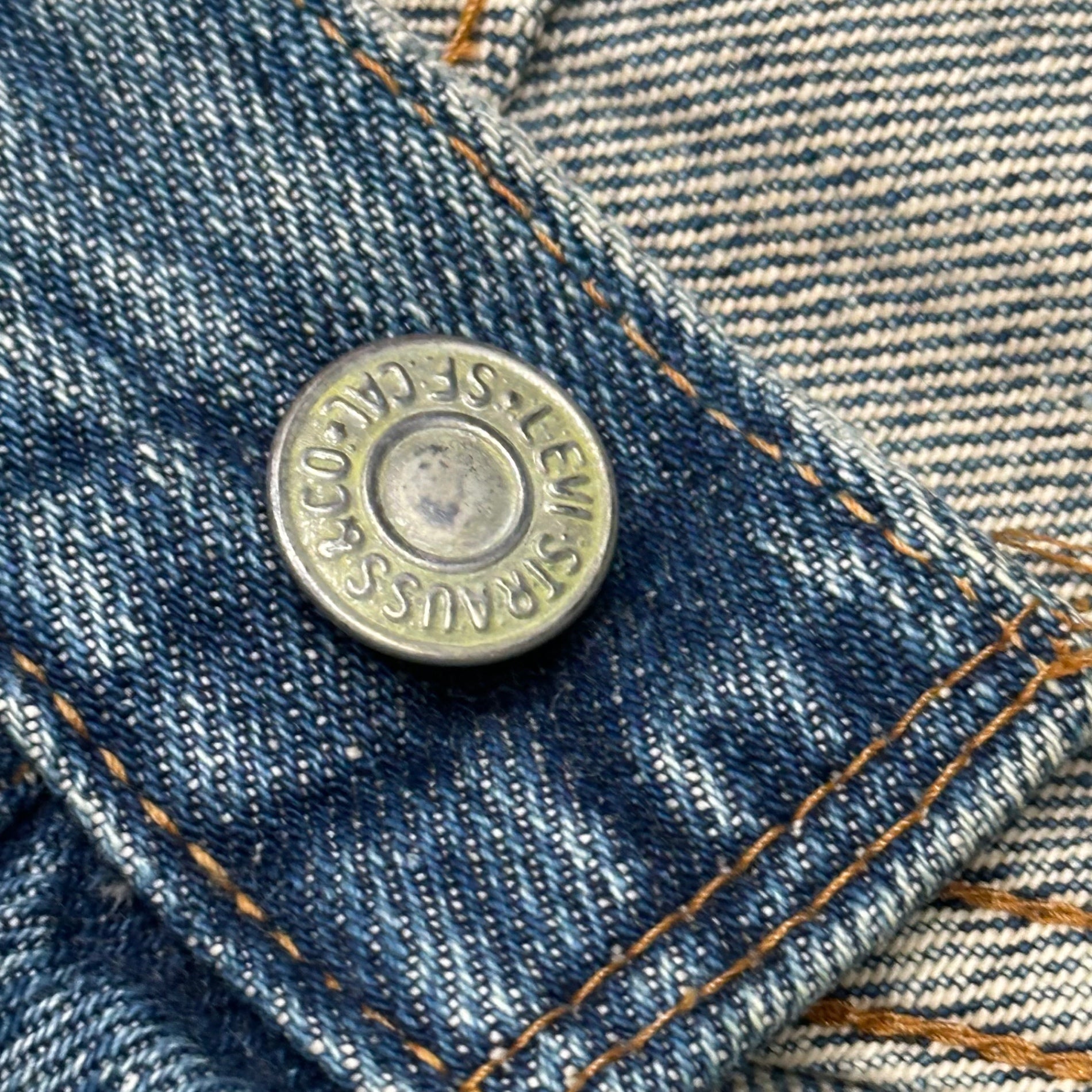 Levi's(リーバイス) 1975’s 501 Early 66 Model Vintage Denim Pants 66前期 ヴィンテージ デニム パンツ 実寸約W34.5 インディゴ 70's 70年代 1975年12月製造