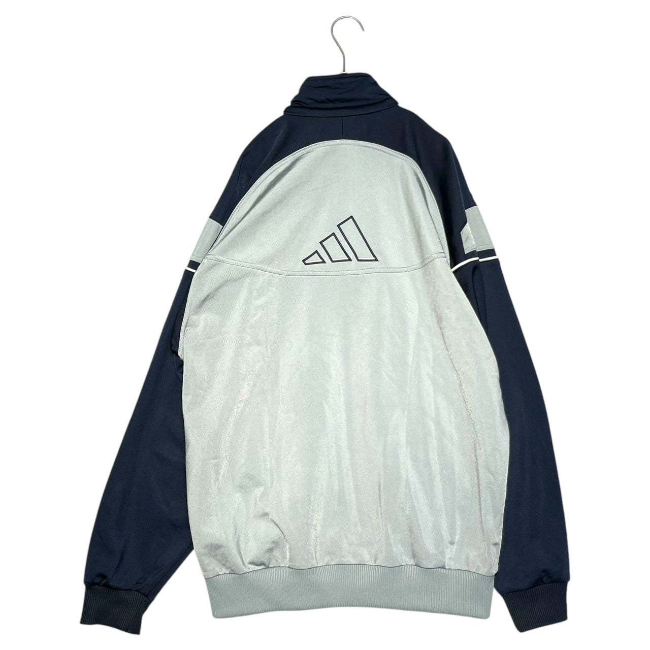 adidas(アディダス) 00's Track jacket トラック ジャケット AQ2002 170(M-L程度) スカイブルー×ネイビー ジャージ Y2K 刺繍