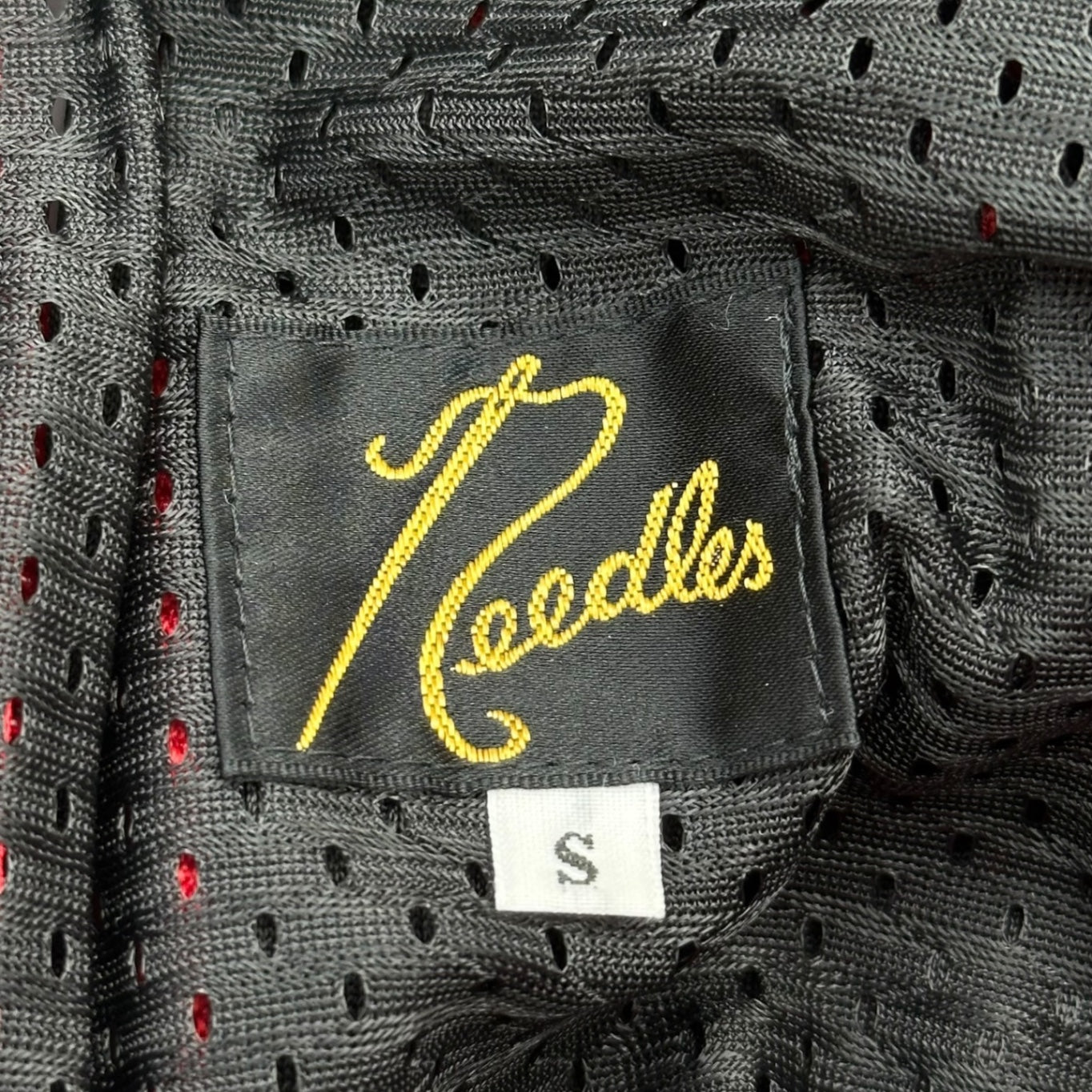 NEEDLES(ニードルズ) TRACK PANT - POLY SMOOTH トラック パンツ KP220 S レッド ストレート