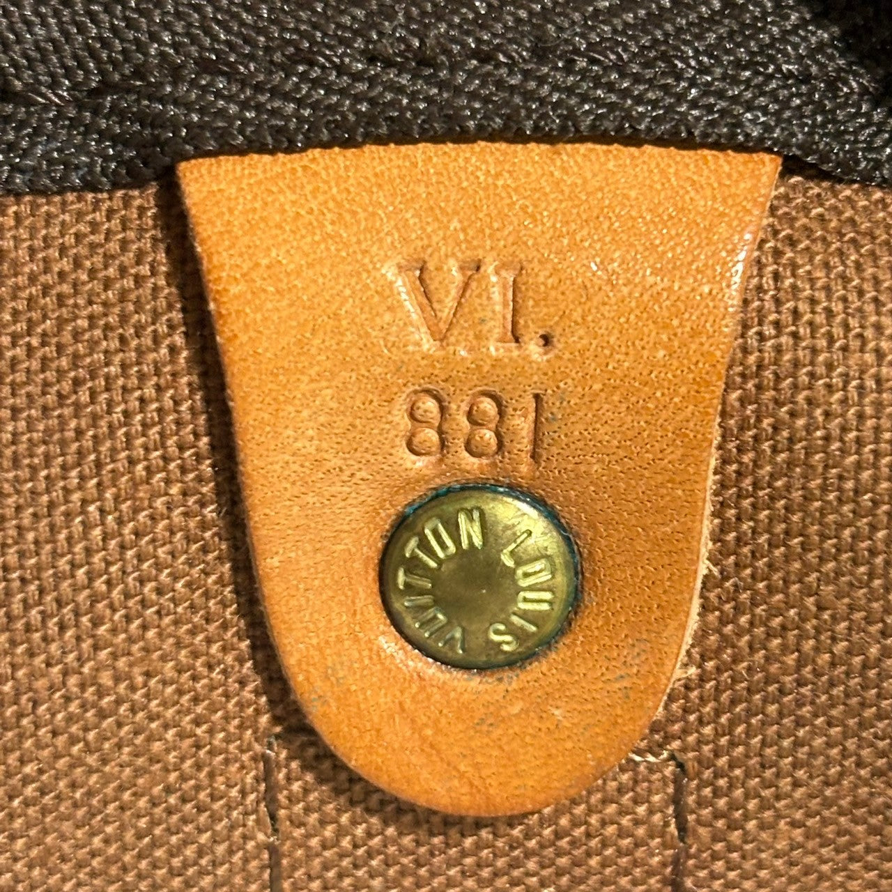 LOUIS VUITTON(ルイヴィトン) 80's keepall 50 キーポル 50 M41416 ブラウン モノグラム ボストンバッグ 旅行鞄 Vi881
