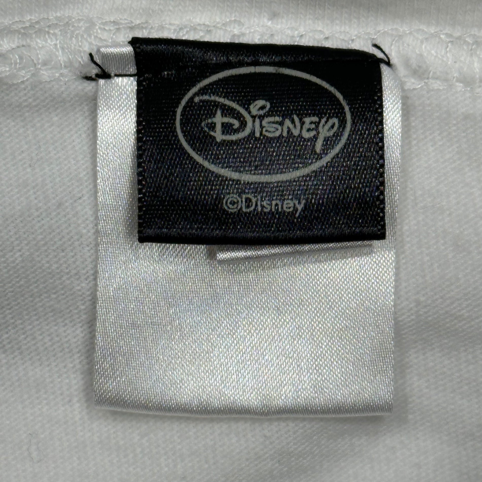 GOODENOUGH×Disney(グッドイナフ×ディズニー) 2015’s Mickey Mouse Guitar Print S/S T-Shirt ミッキー ギター プリント 半袖 Tシャツ L ホワイト×ブラック
