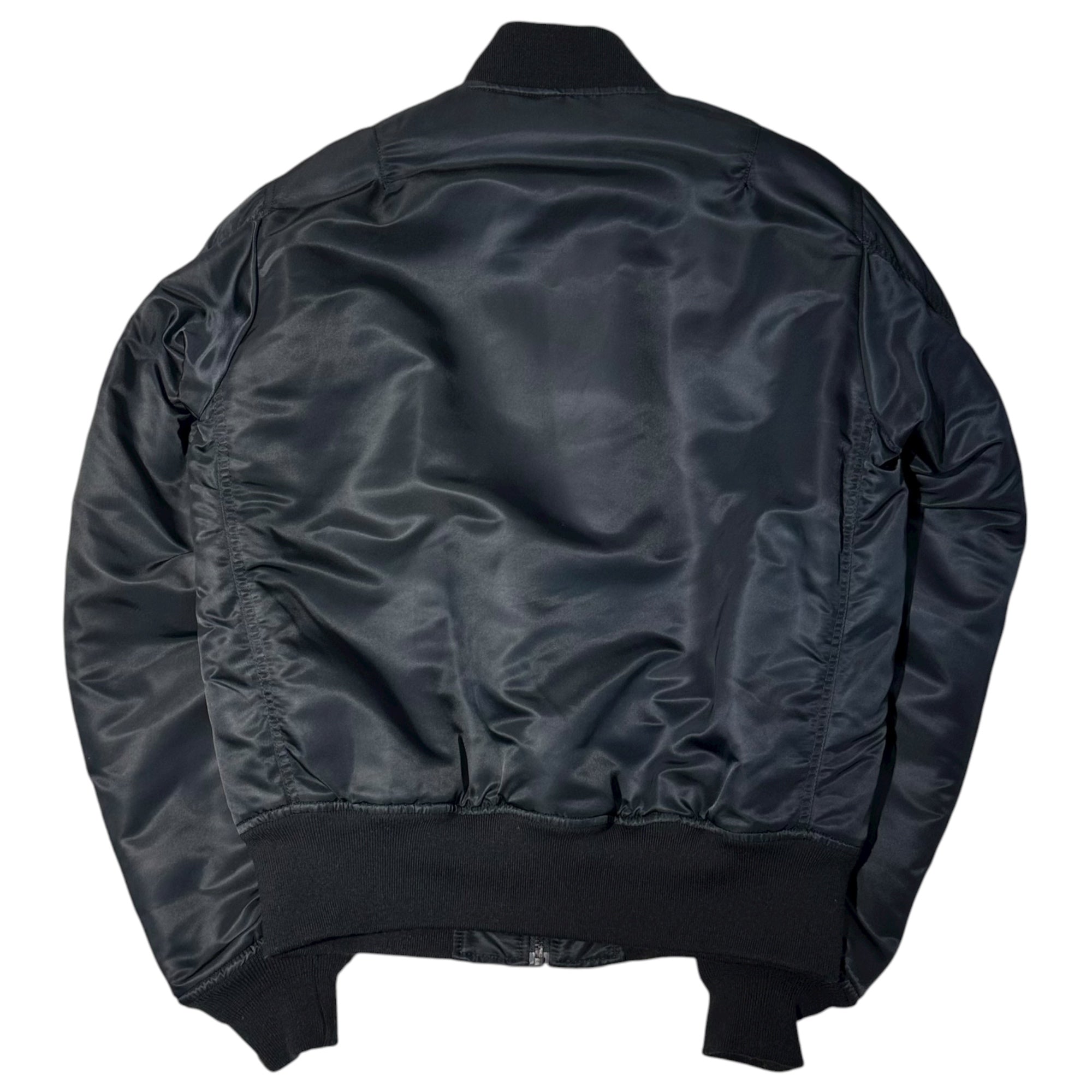 GOODENOUGH(グッドイナフ) 16AW FLIGHT JK 裏ボア フライト ジャケット GE-161012 L ブラック MA-1