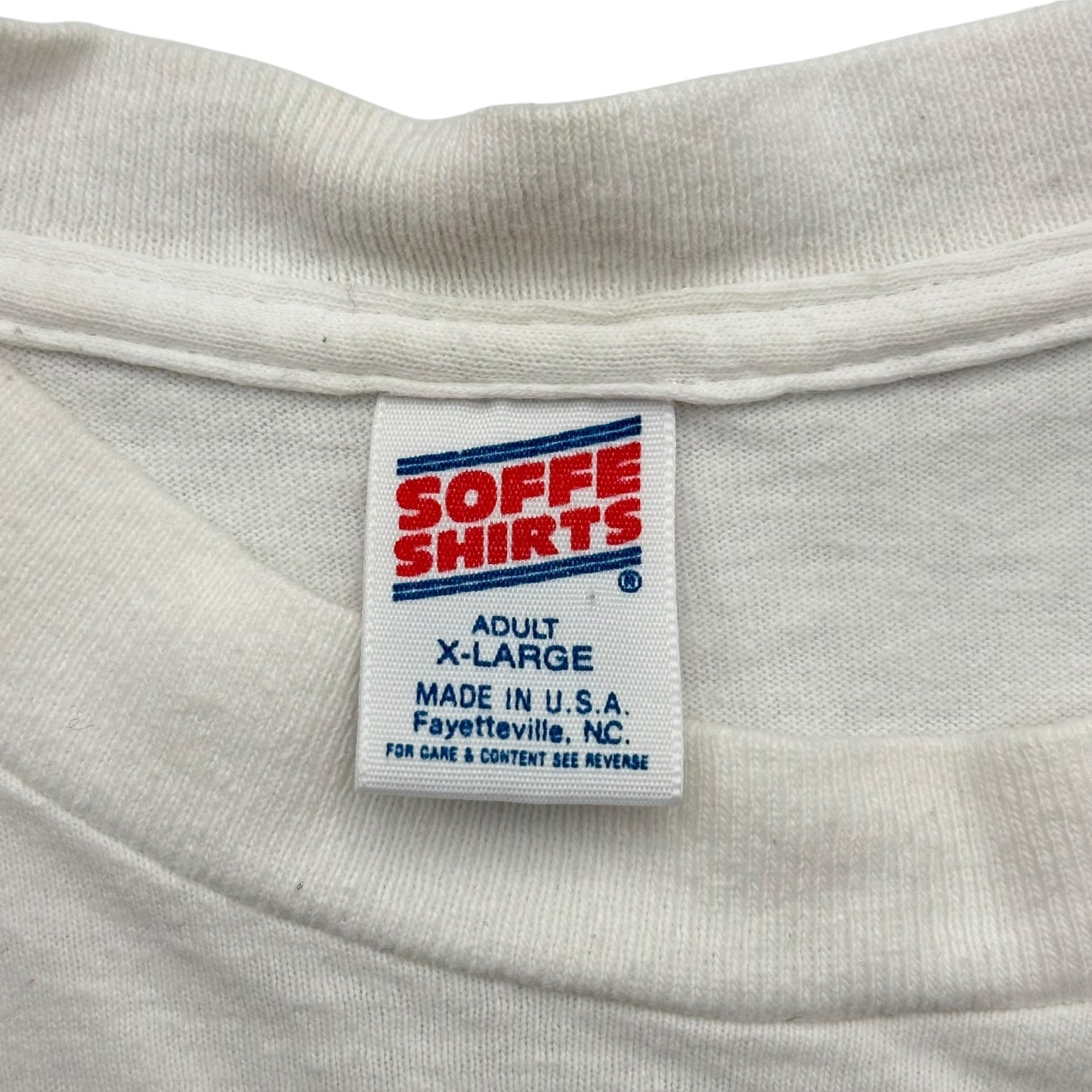 Largely Literary Series(ラージリー リテラリー シリーズ) 90's Charles Darwin Print T-Shirt 90年代 チャールズ ダーウィン プリント Tシャツ XL ホワイト×ブラック SOFFE SHIRTボディ ヴィンテージ 稀少品