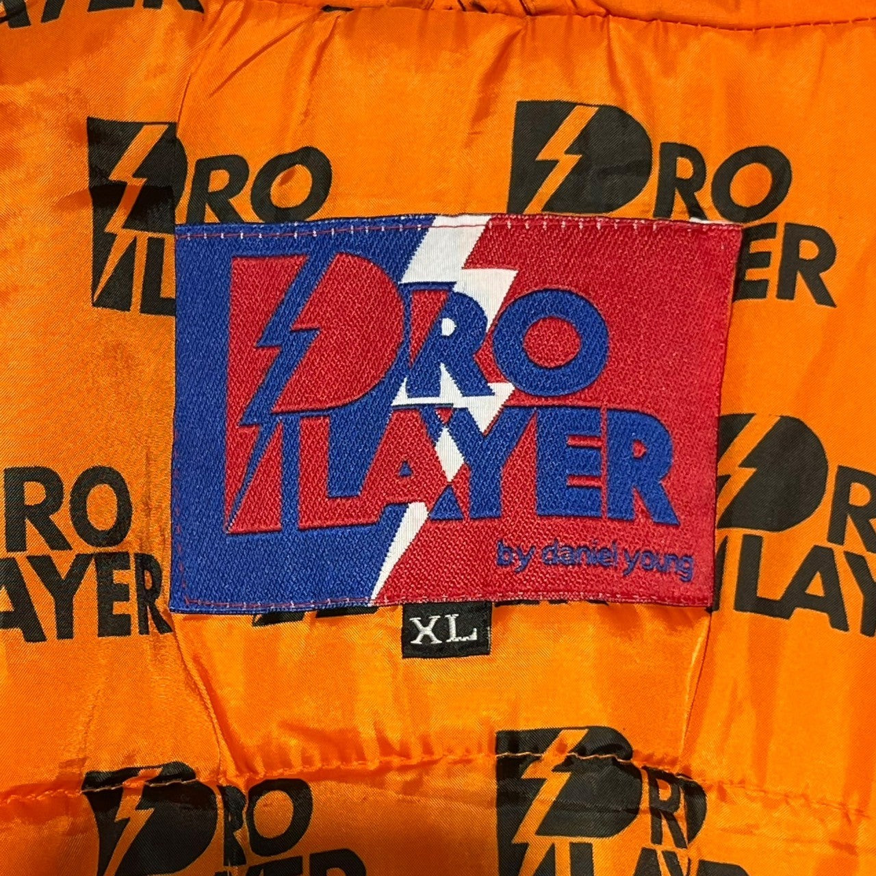 ProPlayer(プロプレイヤー) 90's NFL マイアミドルフィンズ 中綿ジャケット プロプレイヤー 90年代 XL グリーン×オレ