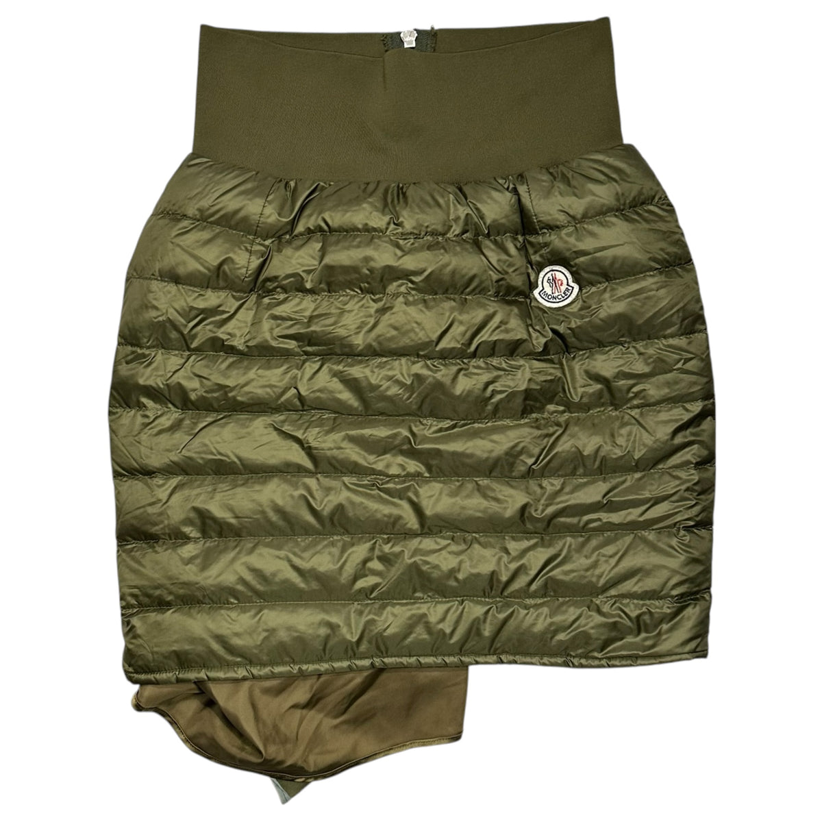 MONCLER(モンクレール) Suzuka-Design Layered Down Skirt スズカ デザイン レイヤード ダウン スカート 09/S 25372 50 44 カーキ
