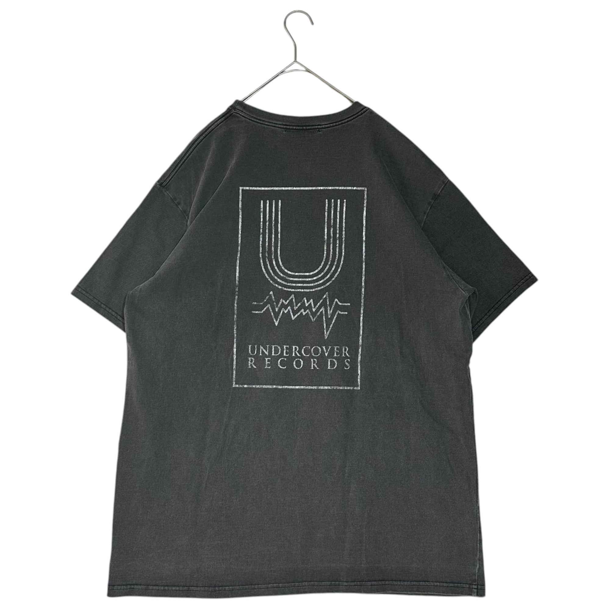UNDERCOVER(アンダーカバー) 24SS UC RECORDS TEE グラフィック フェード加工 半袖 Tシャツ UC1D9810-3 3 グレー