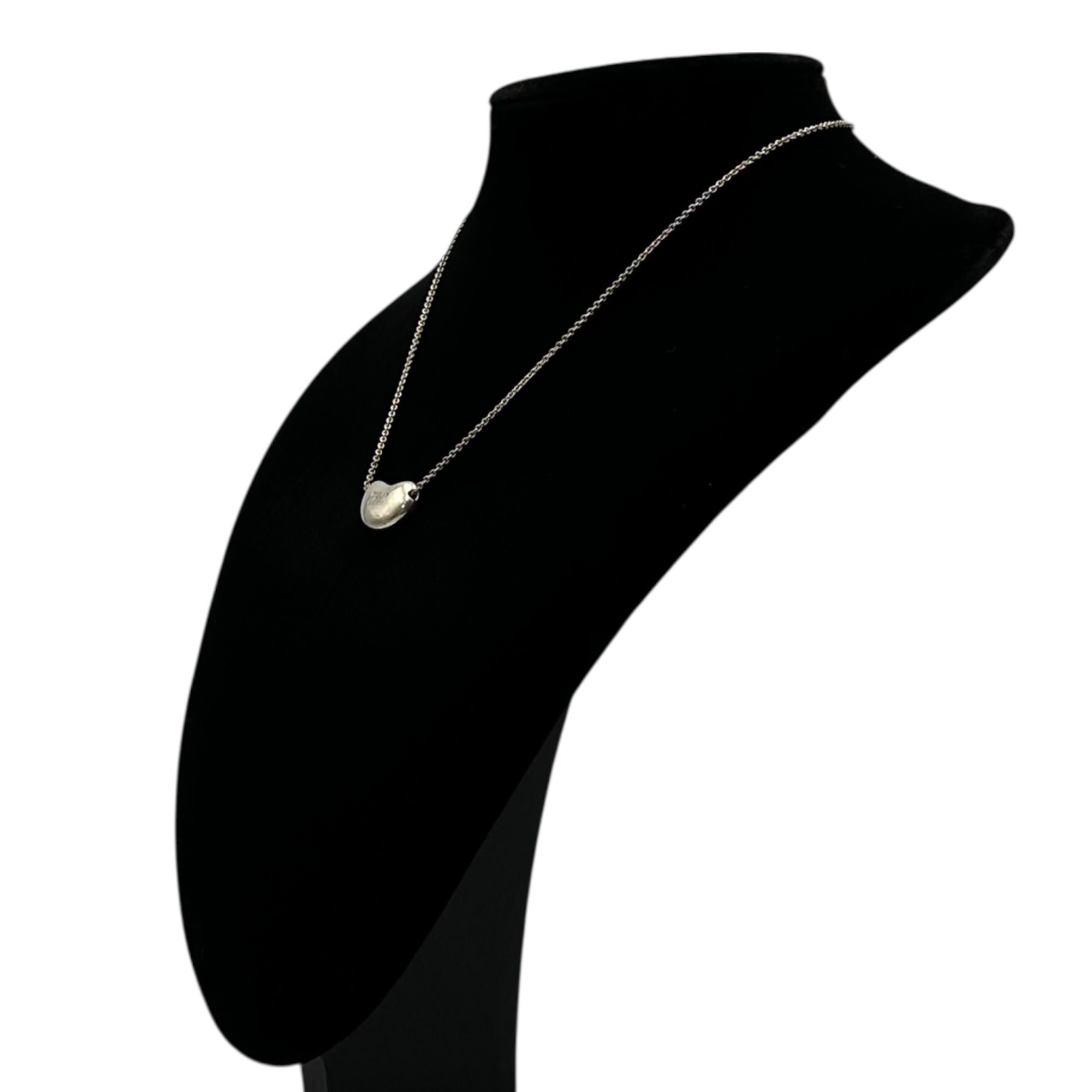 TIFFANY & CO.(ティファニー) Elsa Peretti Beans Top Necklace エルサ ペレッティ ビーンズ トップ ネックレス シルバー