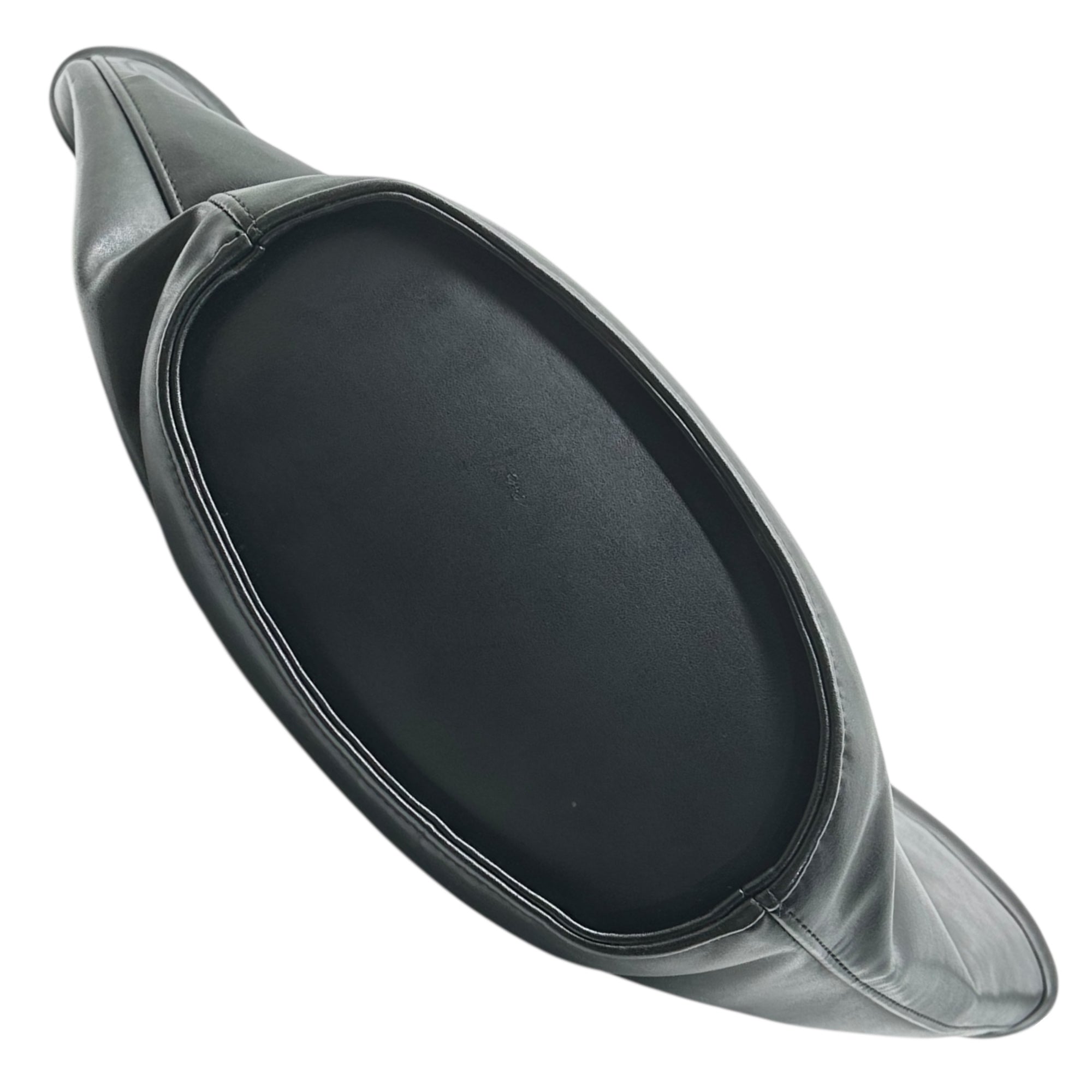 COMME des GARCONS(コムデギャルソン) Eco-Leather Boat-Shaped Tote Bag エコレザー 舟形 トート バッグ ブラック