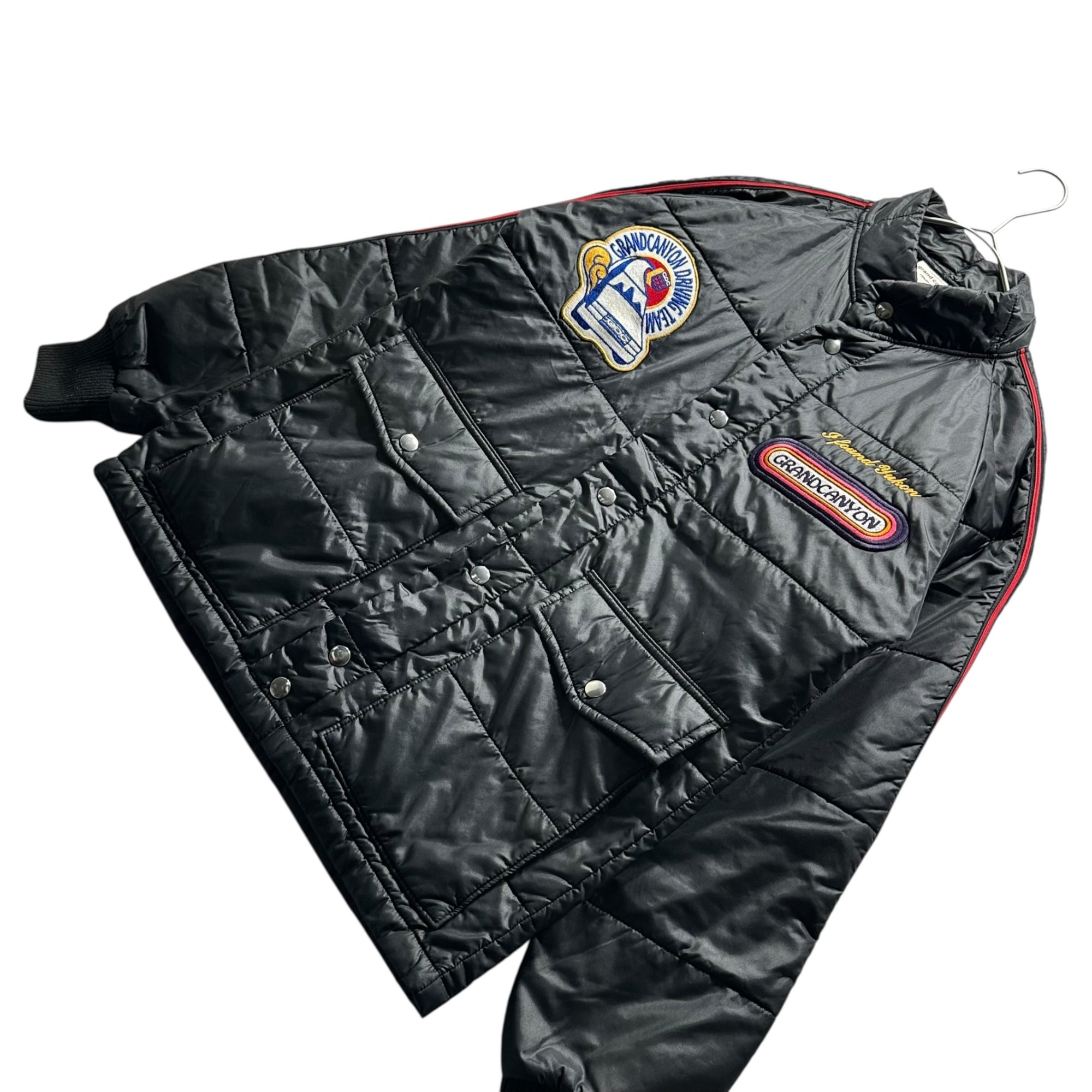 GDC(ジーディーシー) 00's Padded Racing Jacket 中綿 レーシング ジャケット L ブラック
