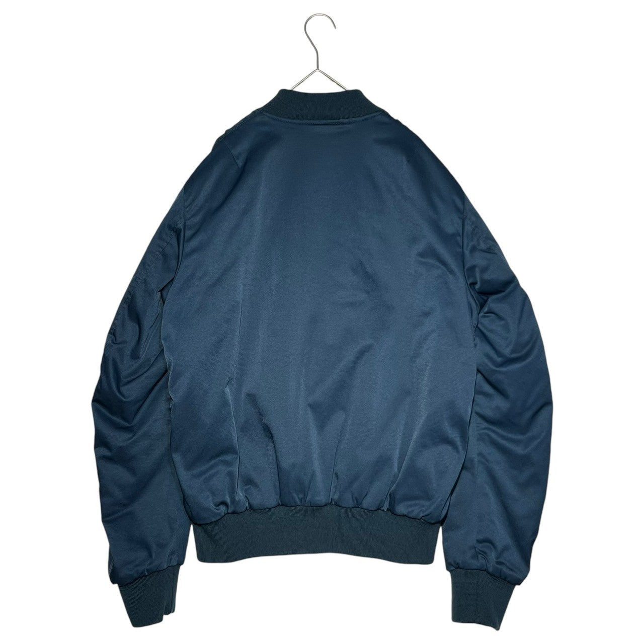 Maison Martin Margiela(メゾン マルタンマルジェラ) 09AW Archives gathered sleeve bomber  jacket アーカイブ ギャザー スリーブ ボンバー ジャケット 30AM103 44(S程度) ネイビー ブルゾン MA1 ミリタリー