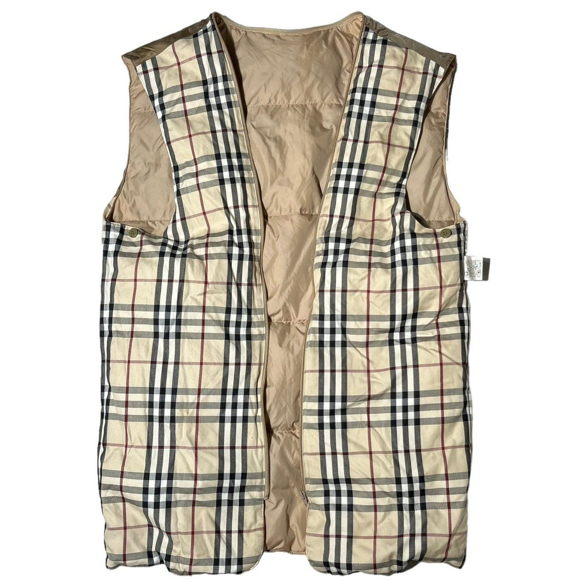 バーバリーロンドン チェックベスト サイズ40 ベージュ（nakanaka様  
