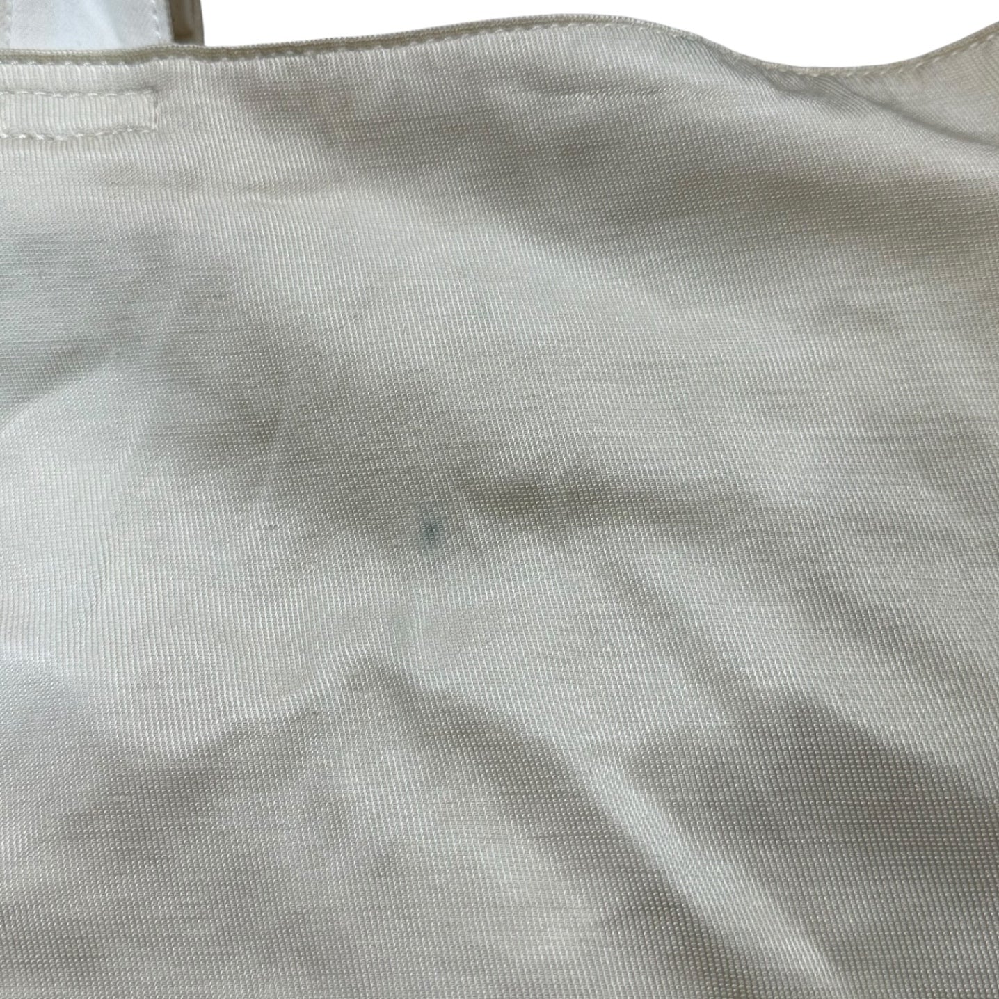 YOHJI YAMAMOTO+NOIR(ヨウジヤマモトプリュスノアール) Leather Handle Embroidered Shoulder Bag レザー ハンドル 刺繍 ショルダーバッグ ホワイト×ブラック