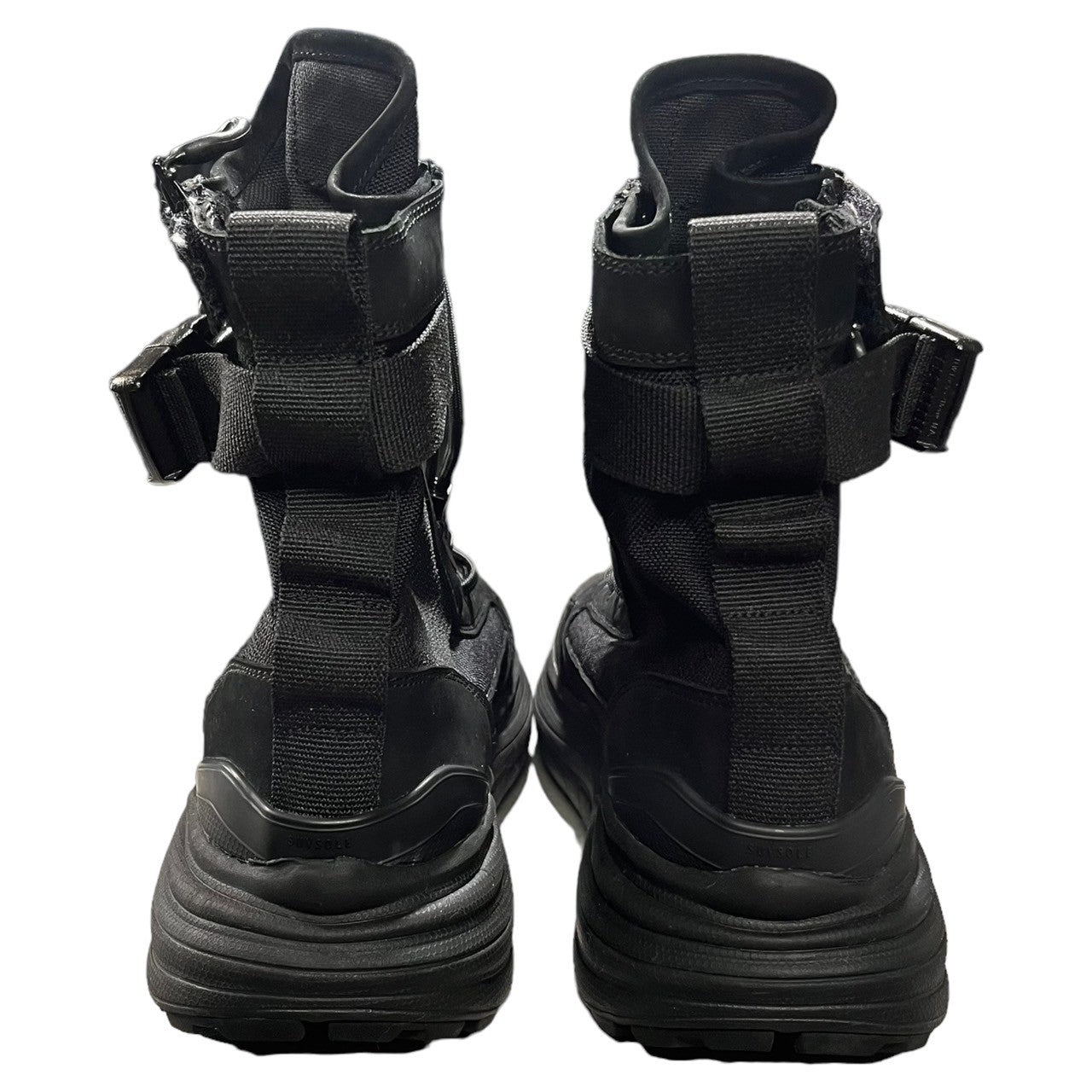 MOUT RECON TAILOR×SUVSOLE(マウトリーコンテーラー×サブソル) Recon TAC Boots コンバット ブーツ  MOUT-030 26cm ブラック 厚底 レザー ハイカット スニーカー シューズ