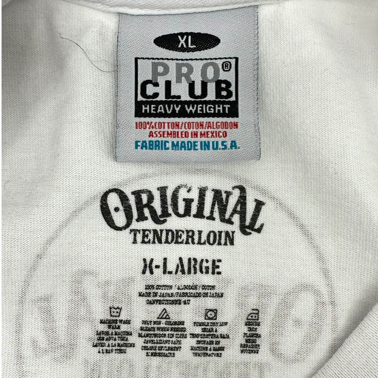TENDERLOIN(テンダーロイン) 19SS TEE JC グラフィック プリント Tシャツ キリスト XL ホワイト PRO CLUB
