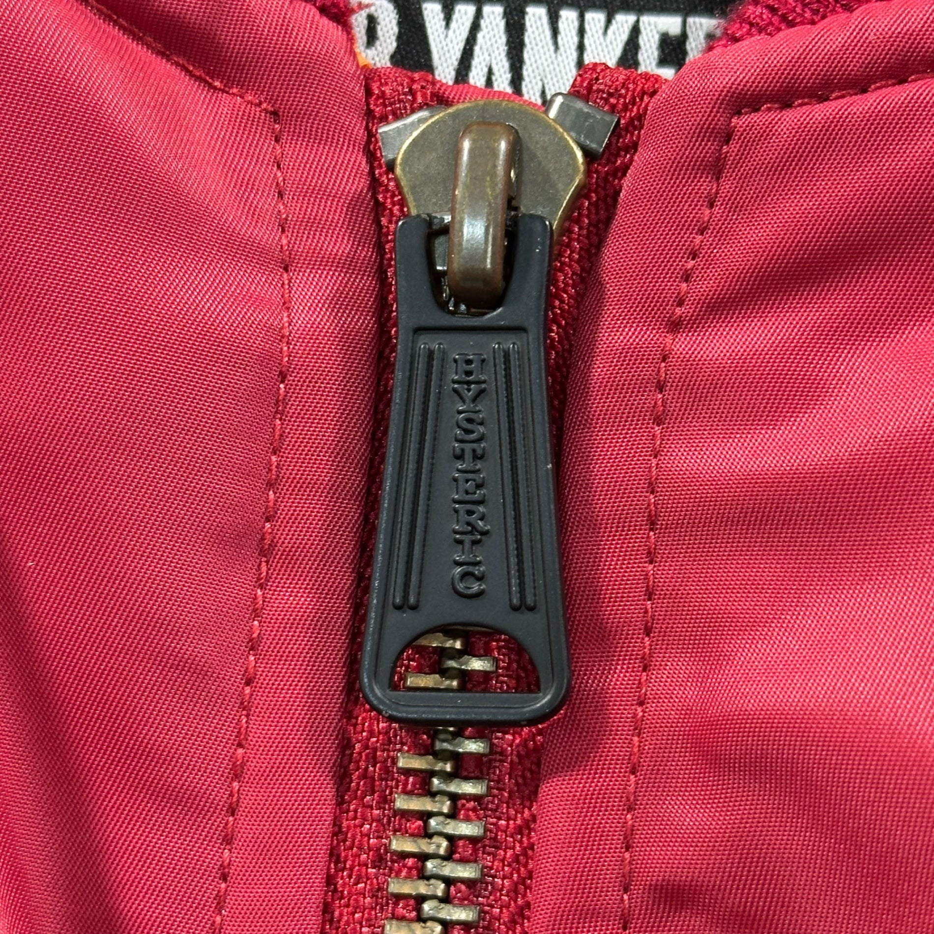 HYSTERIC GLAMOUR(ヒステリックグラマー) Women's Pirate MA-1 Jacket ウーマン パイレーツ ボンバー ジャケット 02223AB02 M レッド