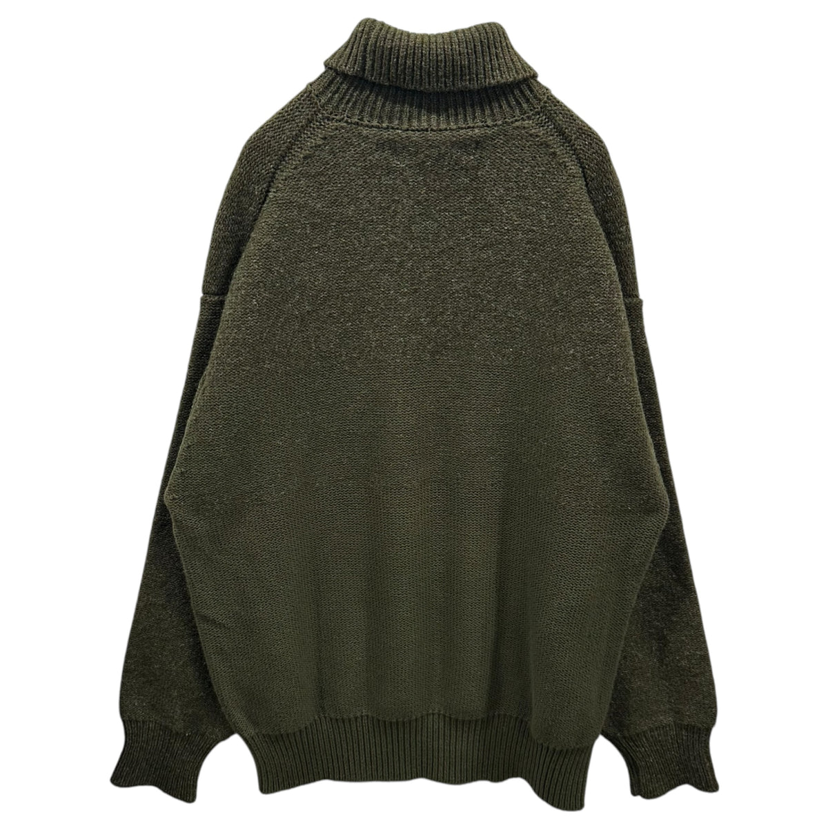 COMME des GARCONS HOMME(コムデギャルソンオム) 1994AW Gradient Wool ＆ Cotton Turtleneck Knit ウール コットン グラデーション タートルネック ニット HN-080140 表記無(FREE) オリーブ 90's 90年代 田中オム