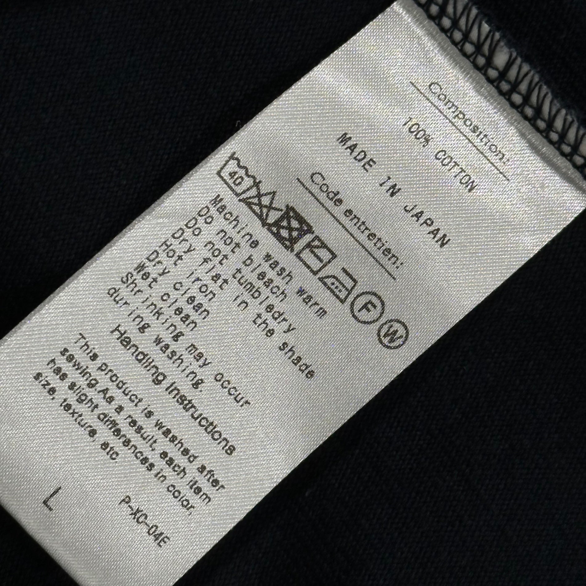 Unlikely(アンライクリー) 2024SS Unlikely Heavy DuTee S/S ヘヴィーウェイト 半袖 Tシャツ U24S-04-0001 L ネイビー