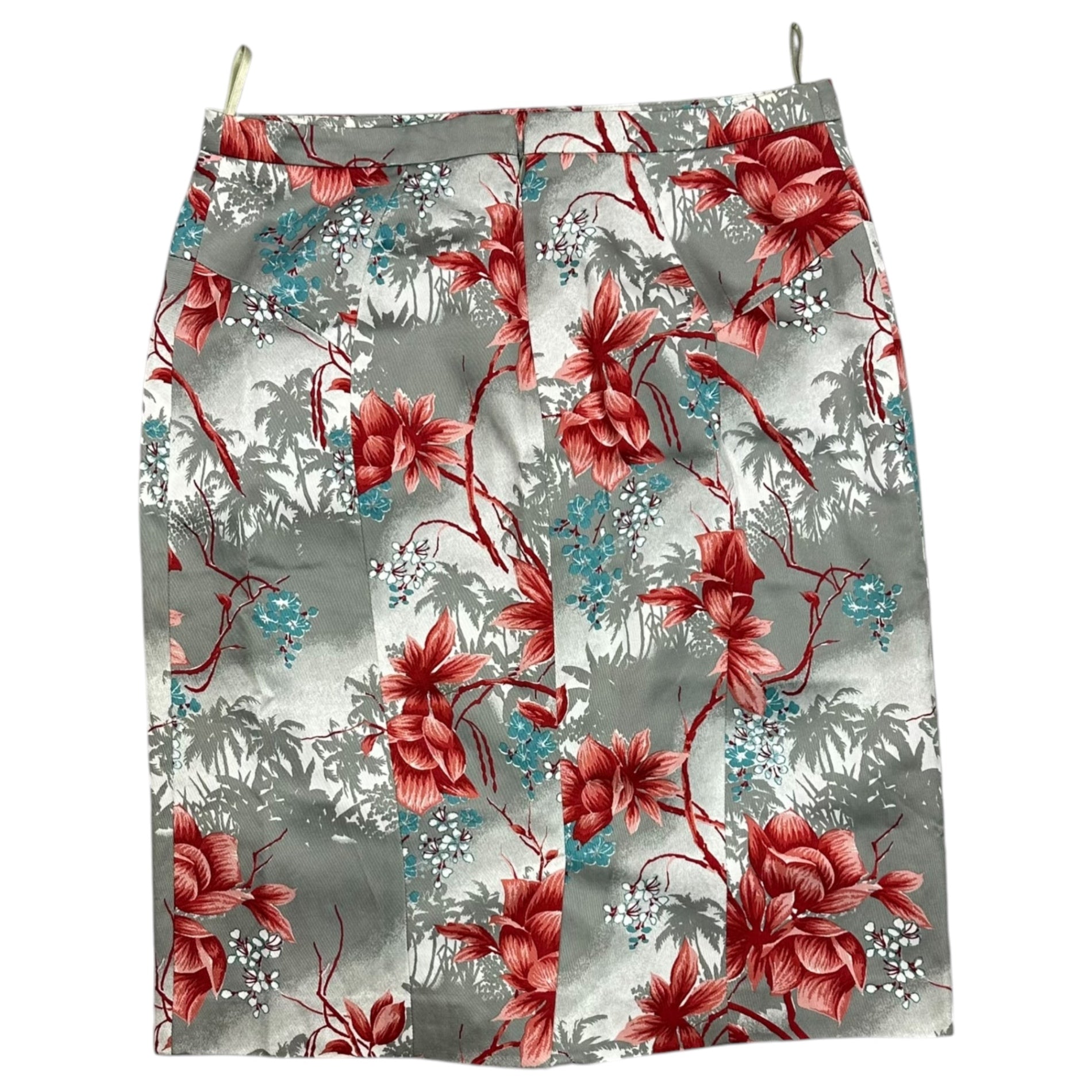 ETRO(エトロ) Old Floral Print Set Up オールド 花柄 プリント セットアップ 46 グレー×レッド