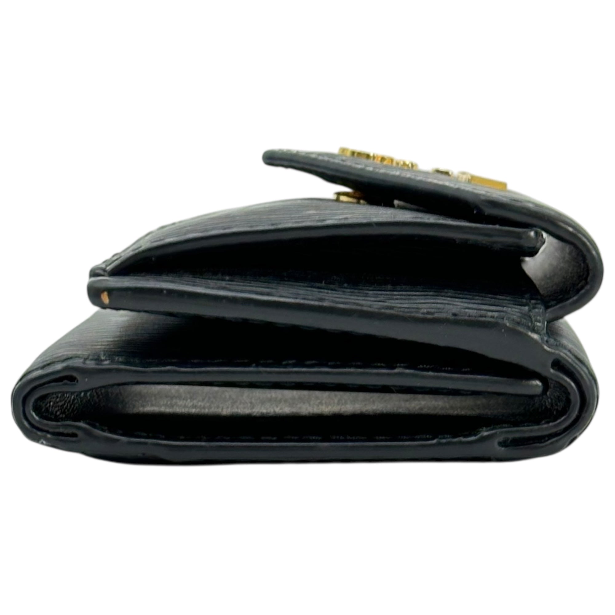 PRADA(プラダ) VITELLO MOVE tri-fold wallet ヴィッテロ ムーブ 三つ折り コンパクト 財布 ウォレット 1MH021 ブラック