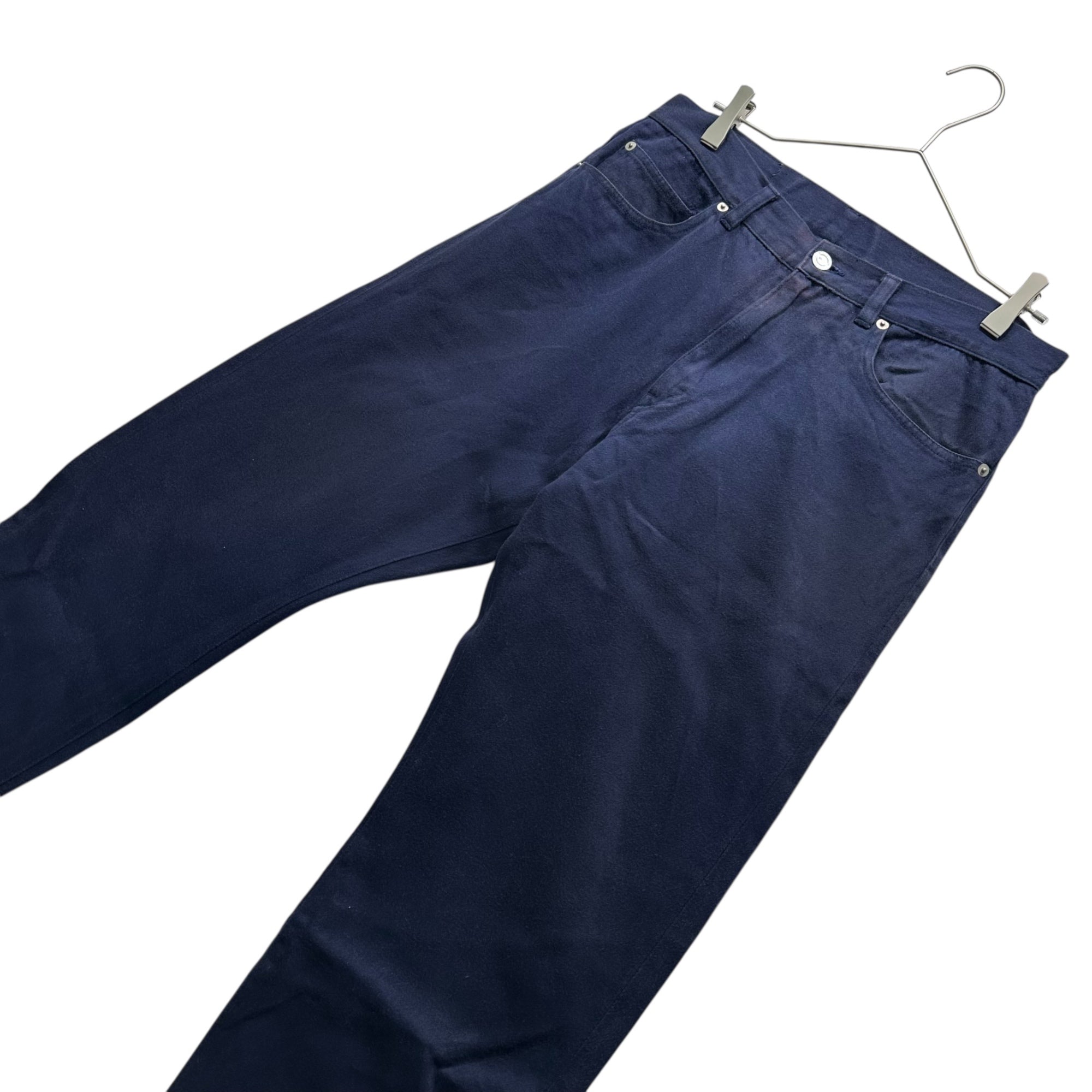 FINESSE(フィネス) 90's Back Pocket Line Chino Work Pants バックポケットライン チノ ワークパンツ 34 ネイビー GOODENOUGH グッドイナフ