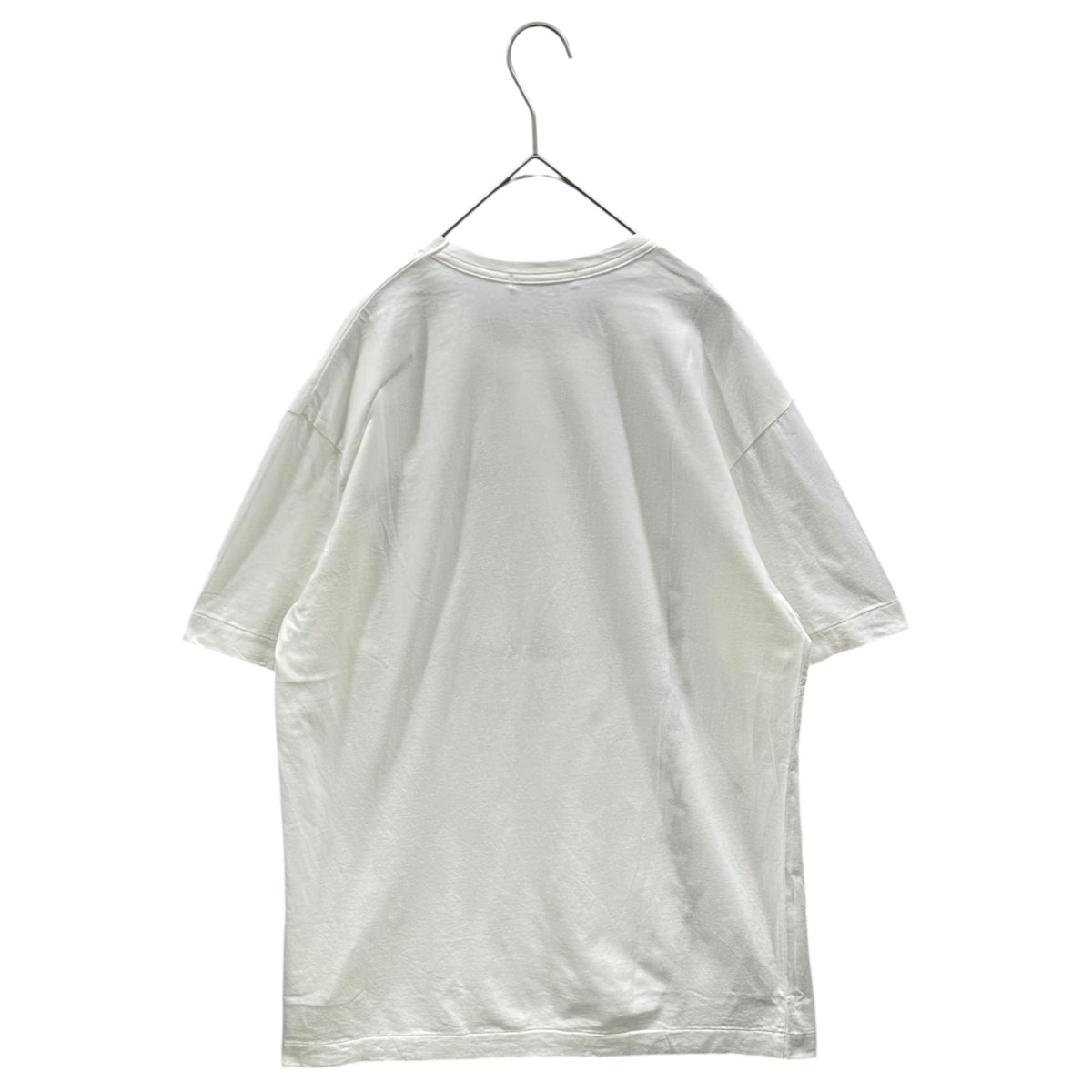 COMME des GARCONS × Chrome Hearts(コムデギャルソン × クロムハーツ) 2007AW Cross-Print Bar Logo Crew Neck T-Shirt クロスプリント バー ロゴ クルーネック Tシャツ OT-T021 M ホワイト×ブラック デッドストック 2007 Xmas