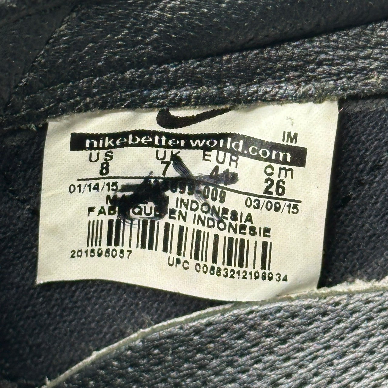 BLACK COMME des GARCONS×NIKE(ブラックコムデギャルソン×ナイキ) Nike SB Blazer Low "Black" ブレザー ロー 633699-009 26cm ブラック コラボ ローカット スニーカー