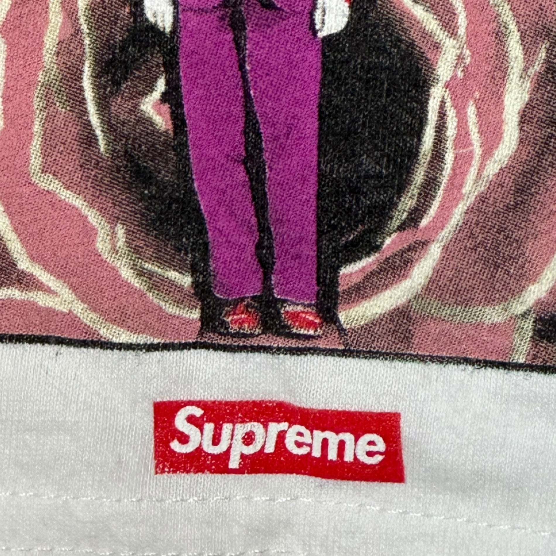 SUPREME(シュプリーム) 19SS Gilbert & George DEATH Tee ギルバート&ジョージ プリント Tシャツ L ホワイト