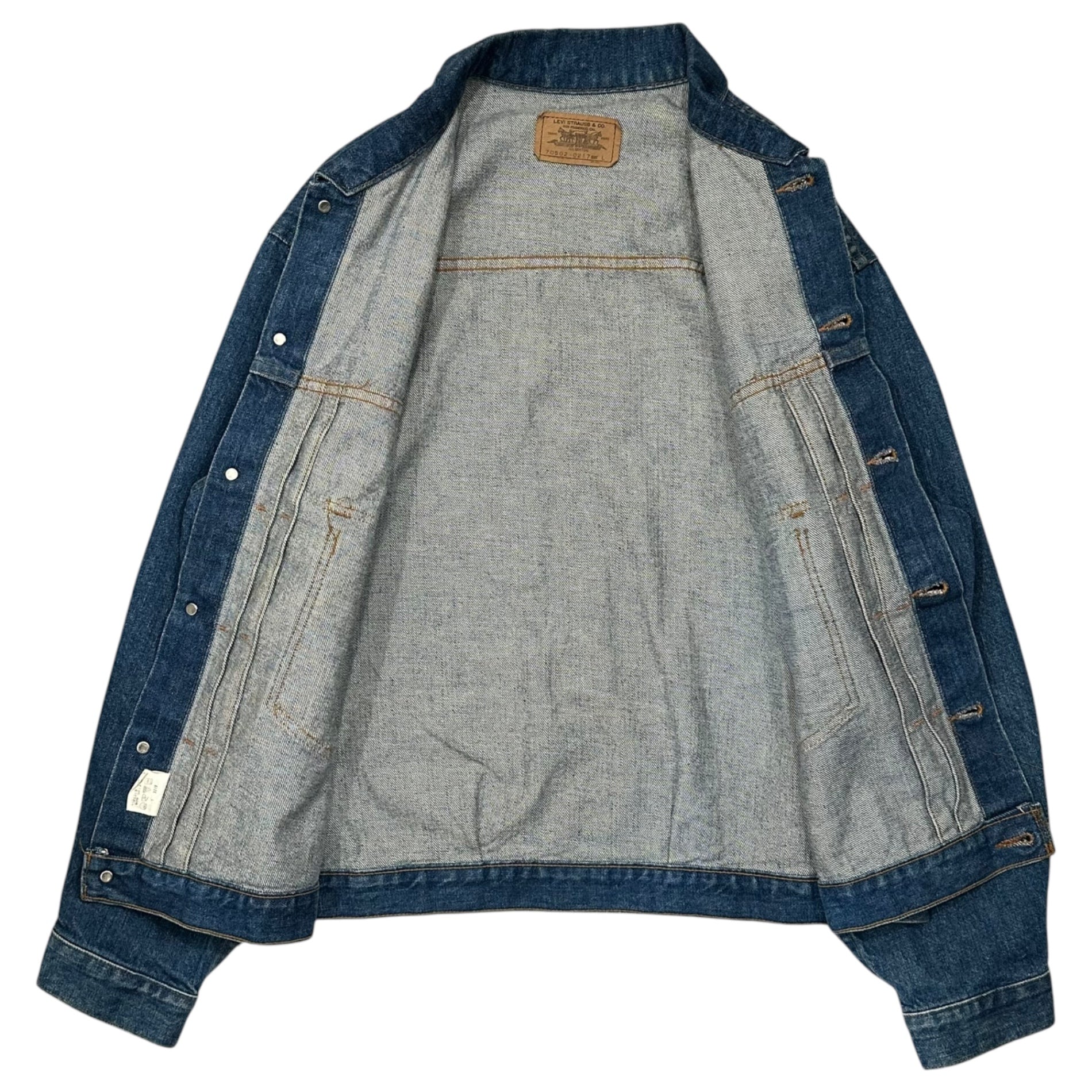 Levi's(リーバイス) 80's 70502 2nd Type Denim Jacket 80年代 セカンド デニム ジャケット J22JT782 11 86 L インディゴ 86年11月製造