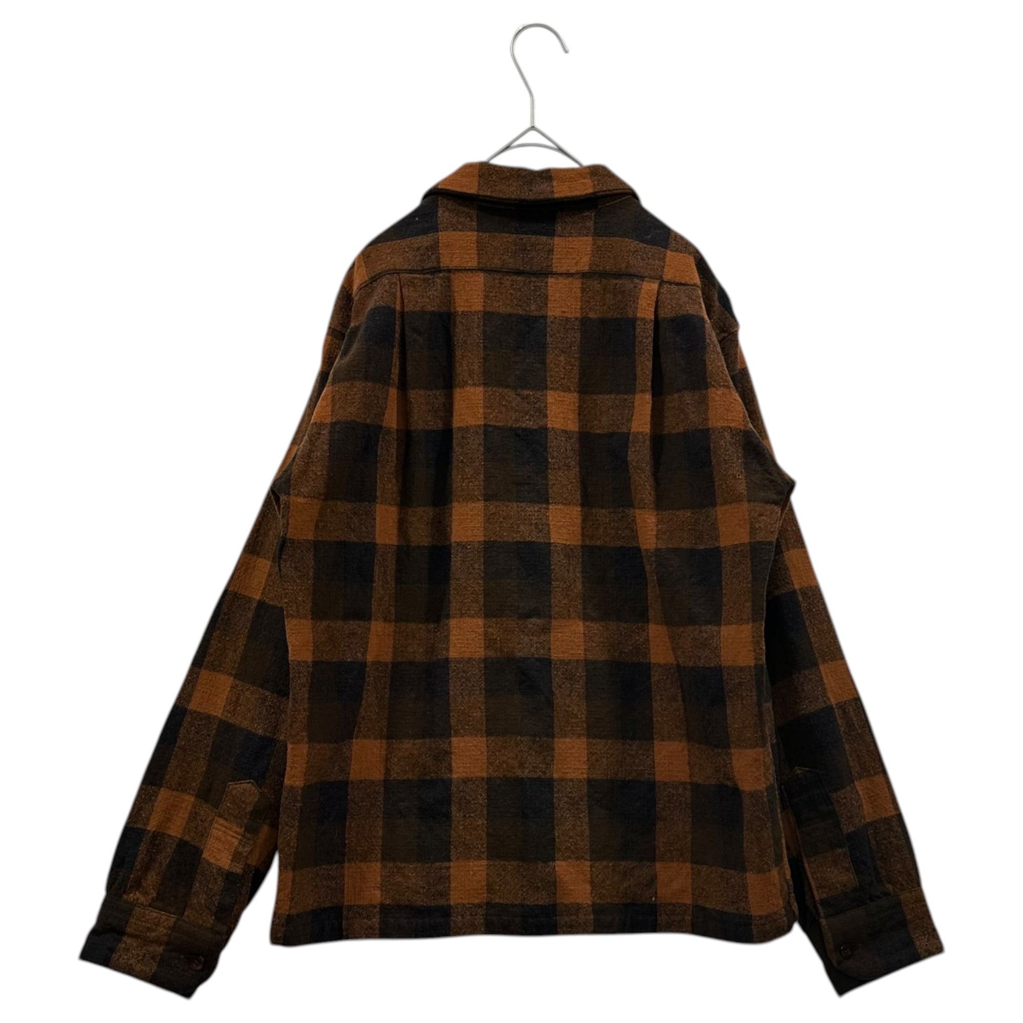 TENDERLOIN(テンダーロイン) Buffalo Check L/S Shirt バッファロー チェック 長袖 シャツ Ｓ ブラウン×ブラック