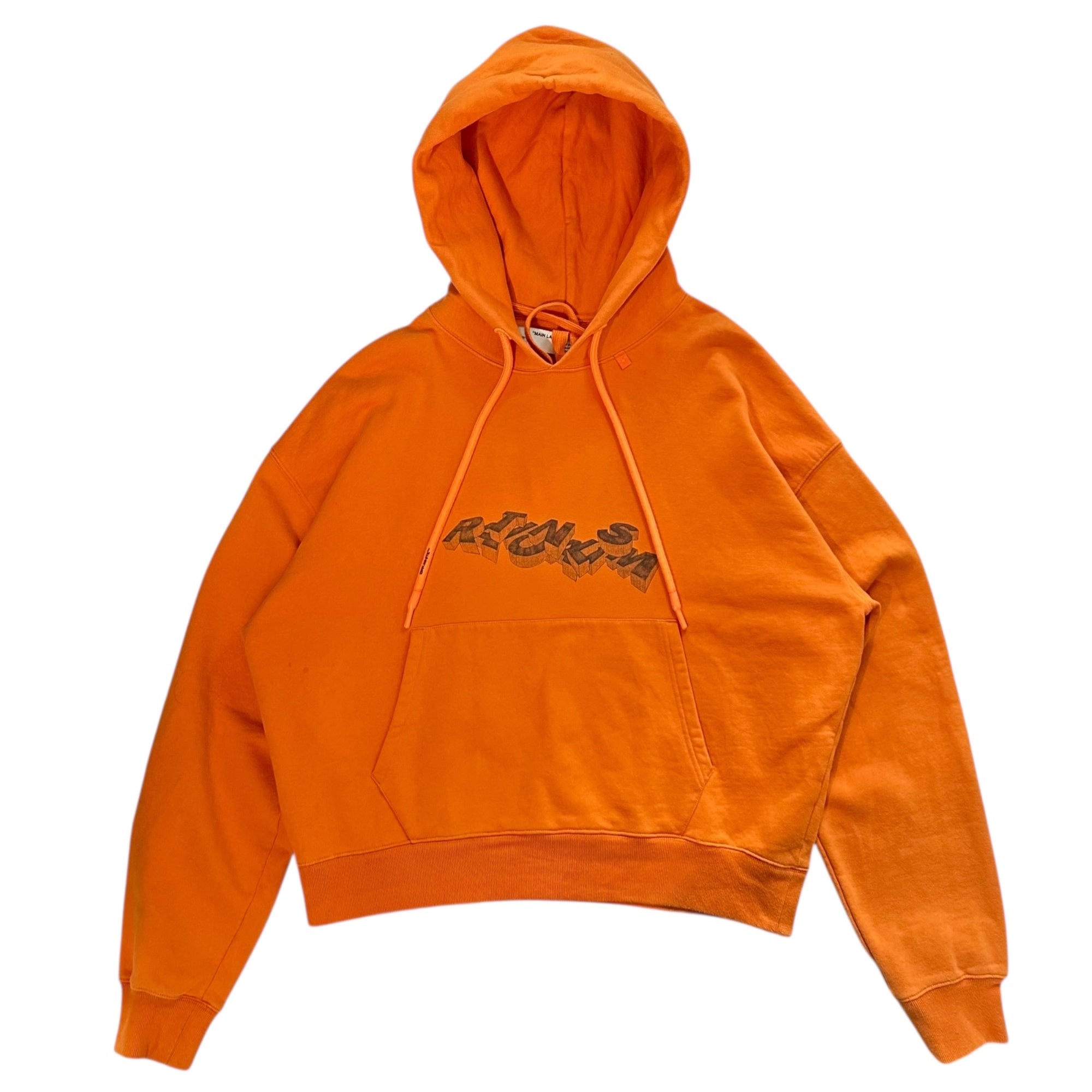 Off-White(オフホワイト) 3D PRINT HOODIE ロゴ プリント パーカー OMBB037R20E30010 L オレンジ
