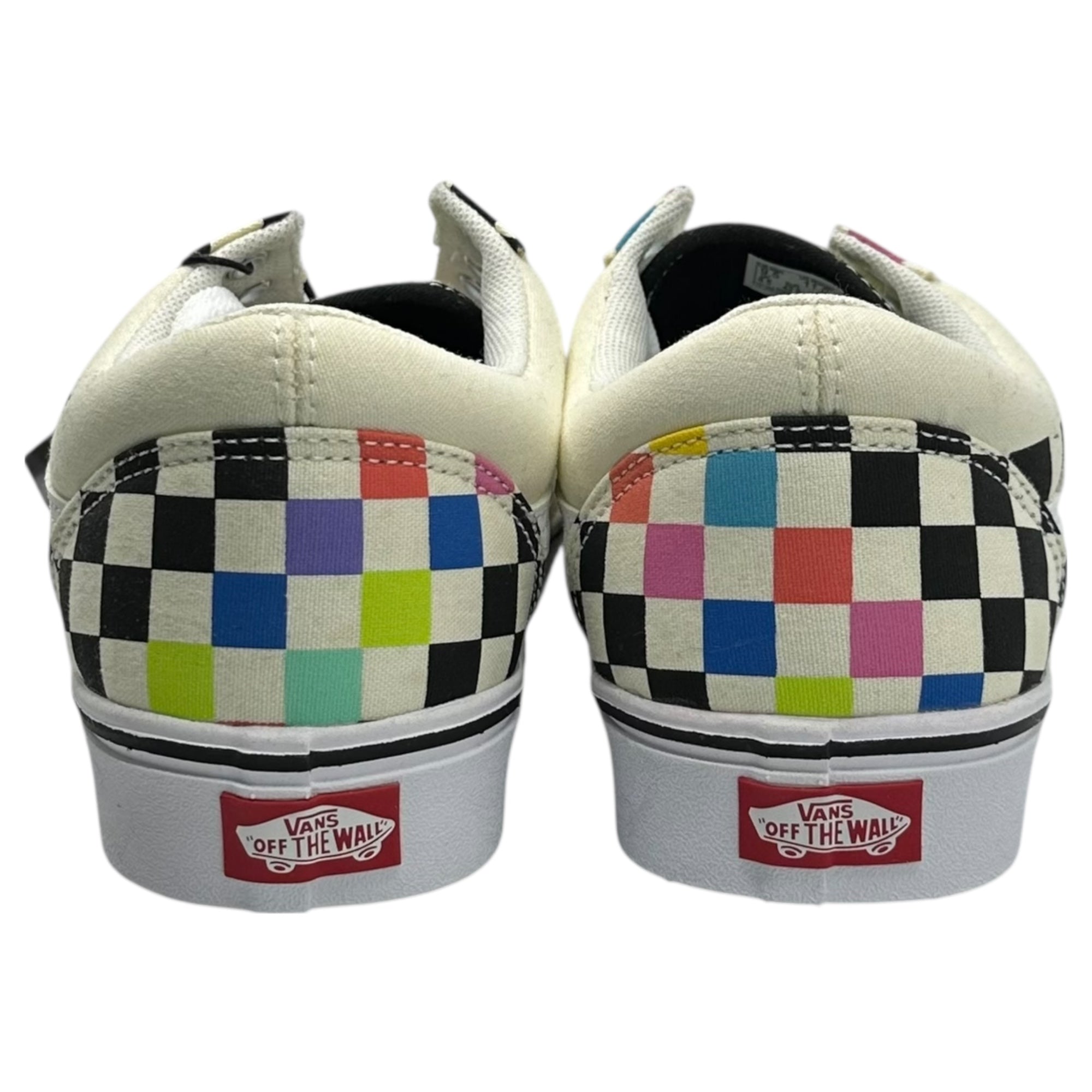 VANS×MoMA(バンズ×モマ) MoMA-Branded Styles COMFYCUSH Old School オールド スクール 721356 27.5cm ホワイト ローカット スニーカー コラボ