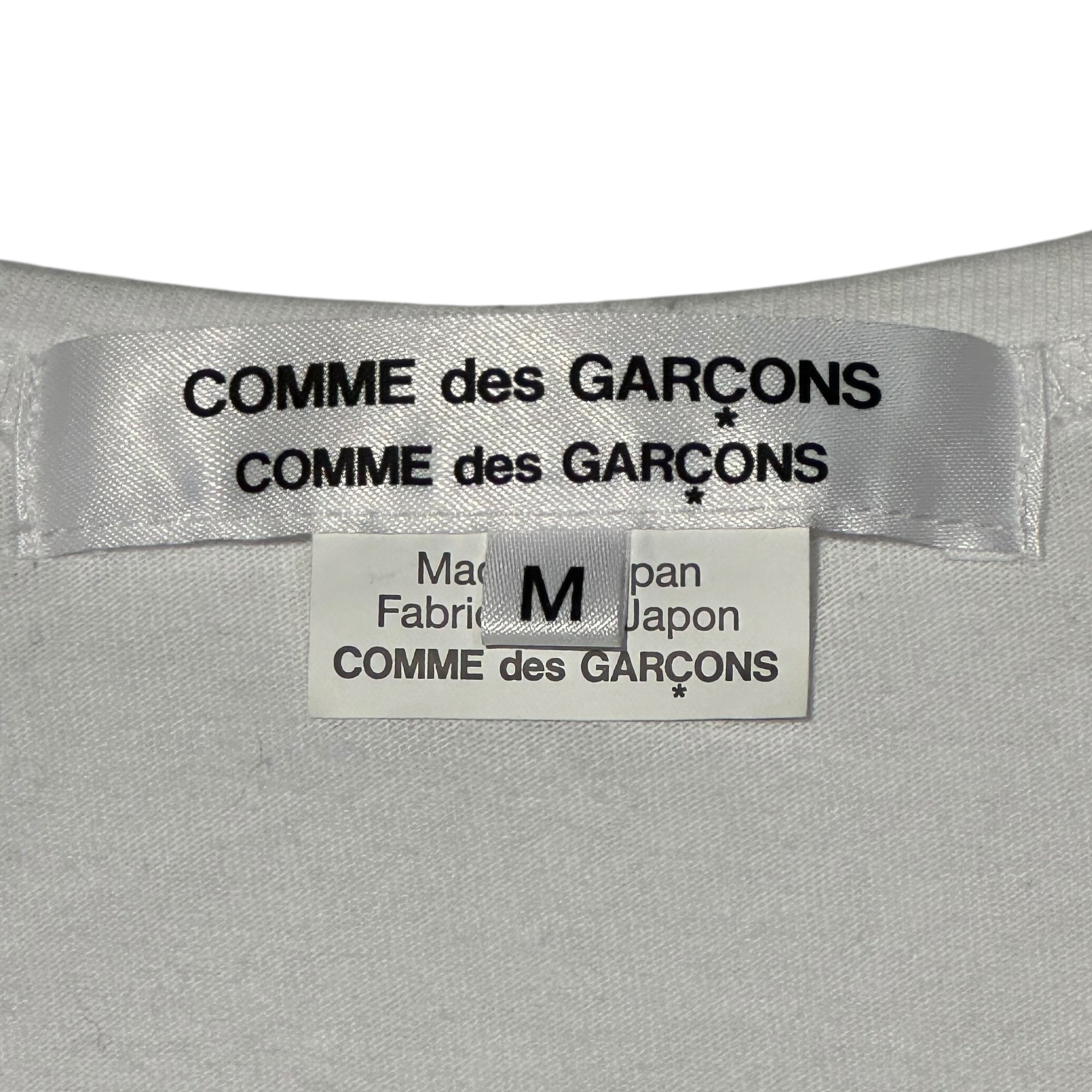 COMME des GARCONS COMME des GARCONS(コムデギャルソンコムデギャルソン) 16AW Tartan Check Print Short-Sleeve Tee タータン チェック プリント 半袖 Tシャツ RR-T024 M ホワイト×レッド AD2016