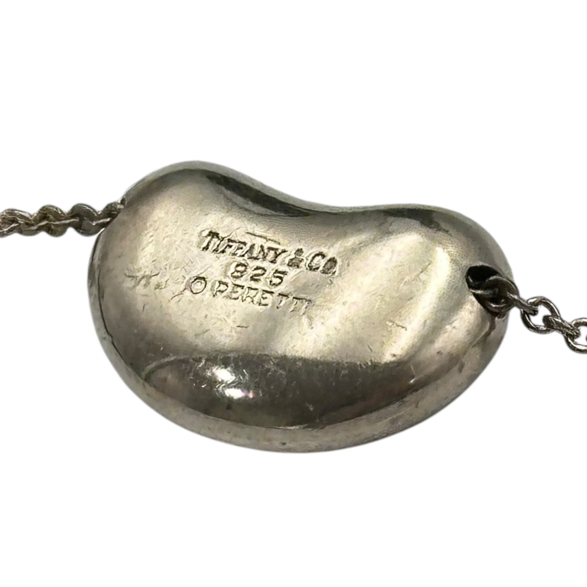 TIFFANY & CO.(ティファニー) Elsa Peretti Beans Top Necklace エルサ ペレッティ ビーンズ トップ ネックレス シルバー