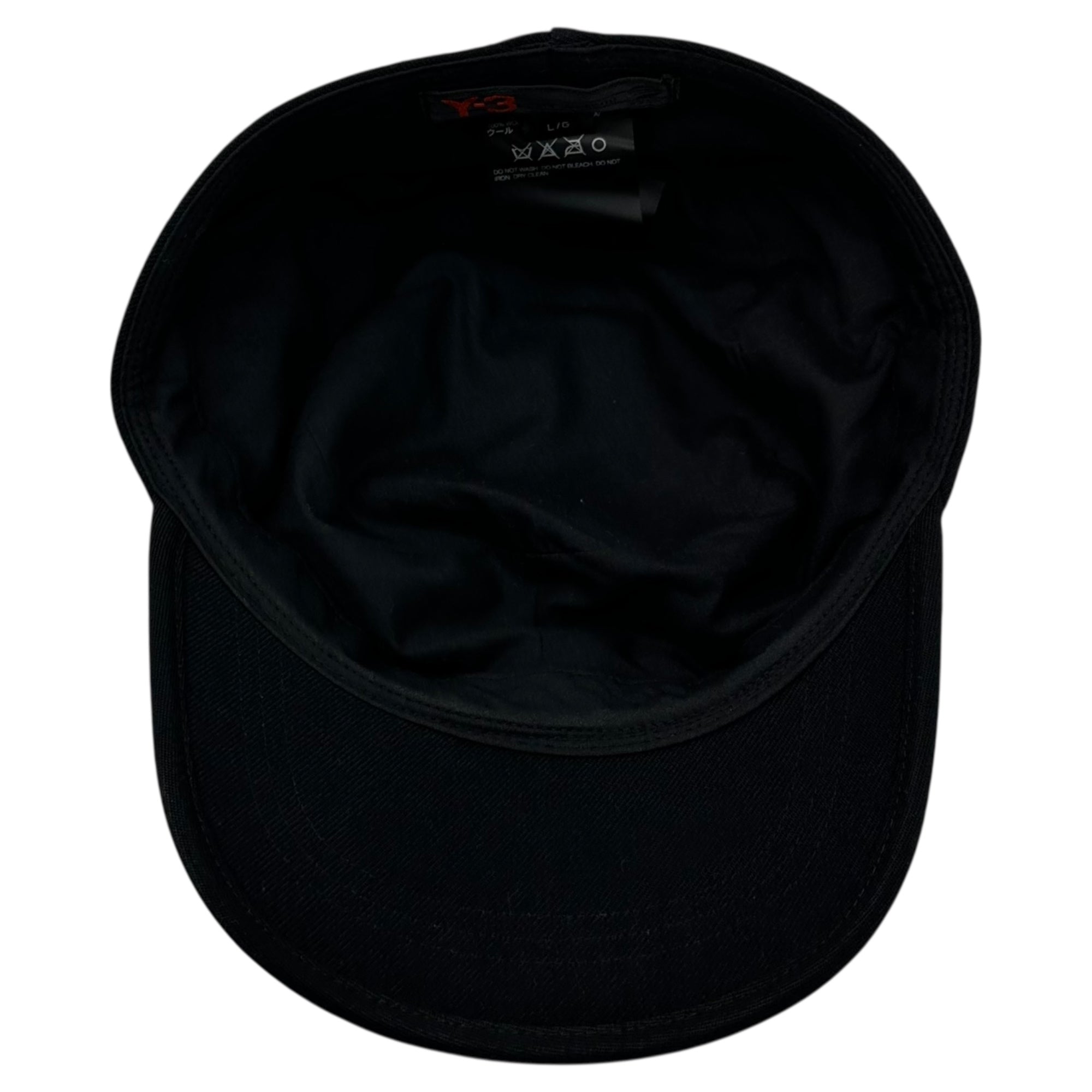 Y-3(ワイスリー) Side Logo Work Cap サイドロゴ ワークキャップ TIG001 L ブラック×オレンジ
