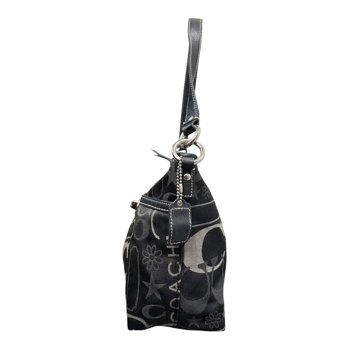 OLD COACH(オールドコーチ) Leather sling bag レザー ワンショルダー バッグ 9407 ブラック