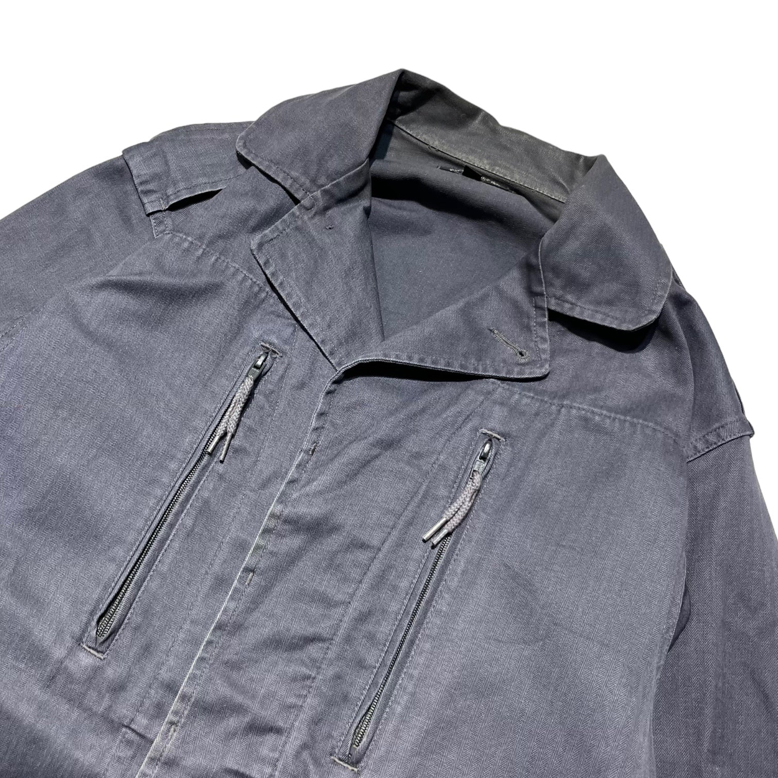 A.P.C.(アーペーセー) 00's French military style jacket フレンチ ミリタリー スタイル ジャケット M グレー イーストバイウエスト期