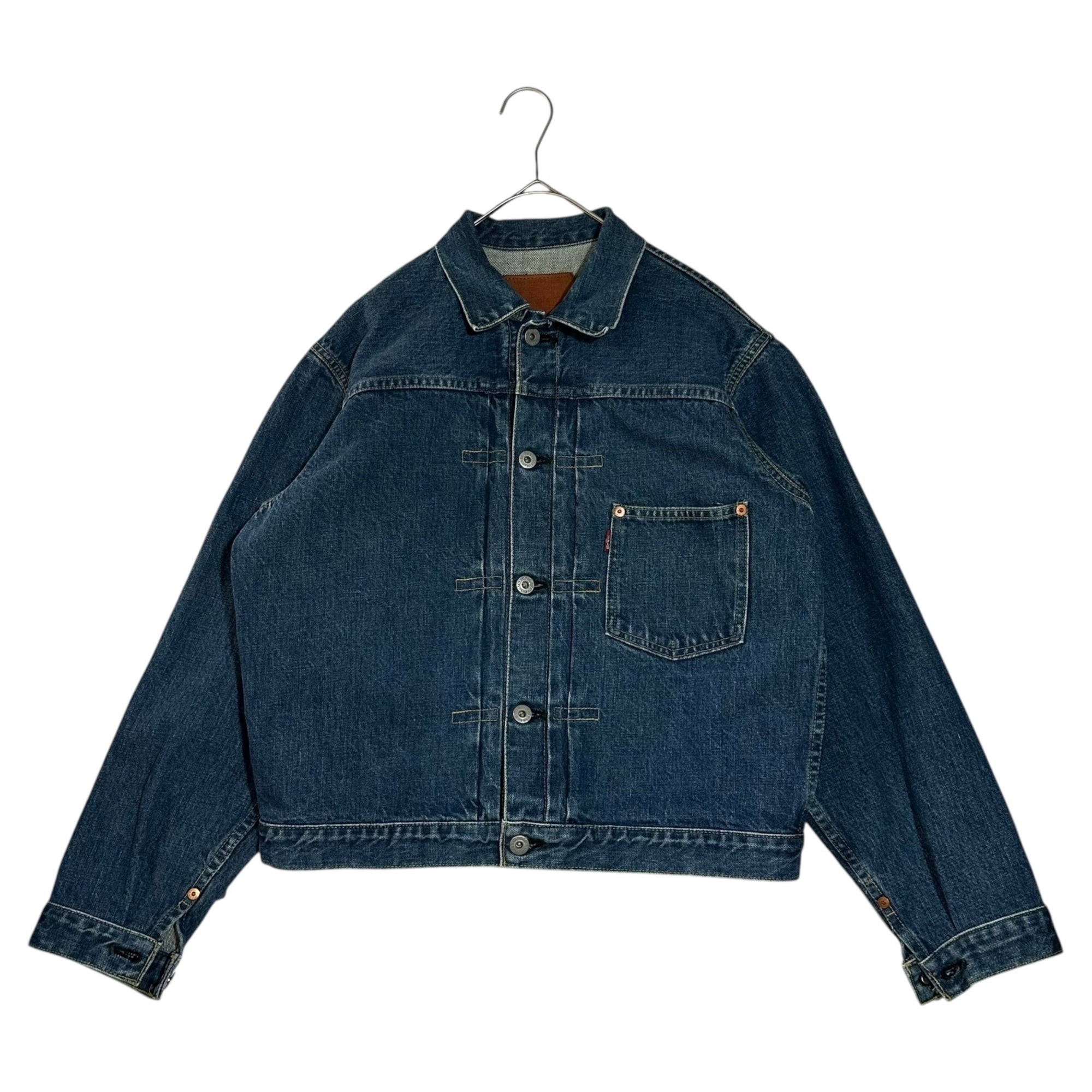 Levi's(リーバイス) 90's 1st WW2 71506 XX 大戦モデル 復刻 デニム ジャケット 71506 XX 40 インディゴ 1993年製造 90年代 日本製 ヴィンテージ