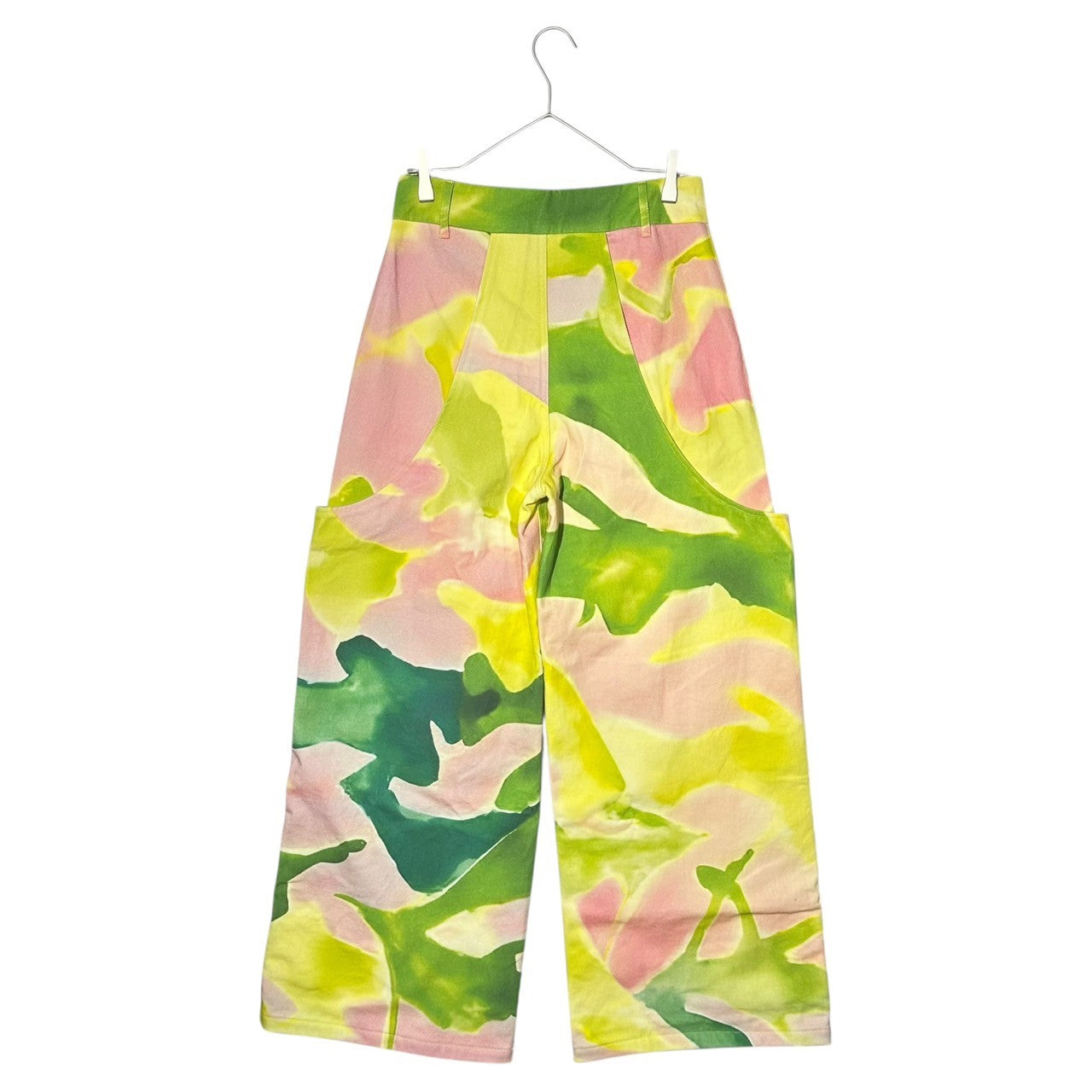 CALYX(カリクス) CARPENTER PANTS カーペンター パンツ CAL25SS-PT004 S グリーン×ピンク 参考定価86,900円(税込)