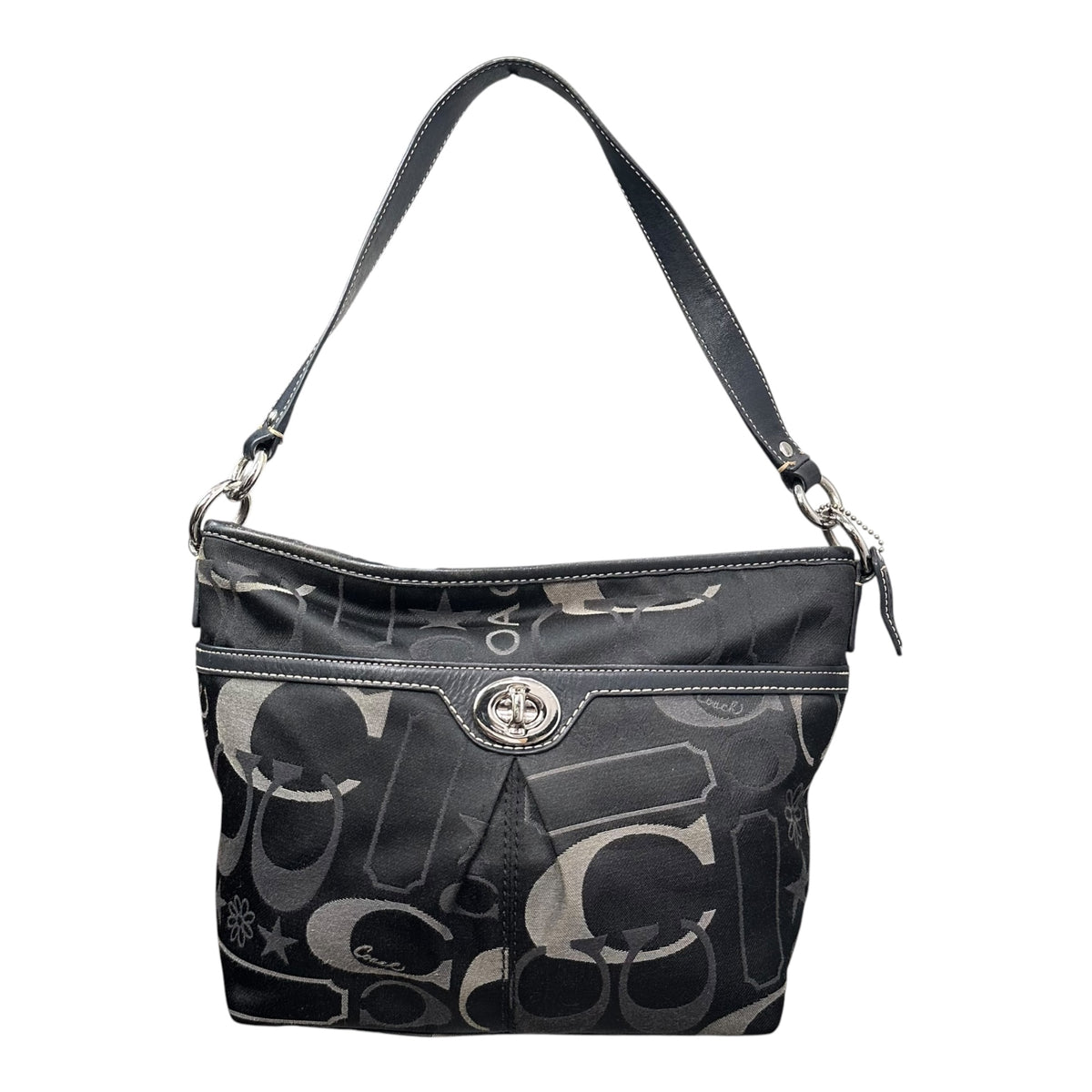 OLD COACH(オールドコーチ) Leather sling bag レザー ワンショルダー バッグ 9407 ブラック