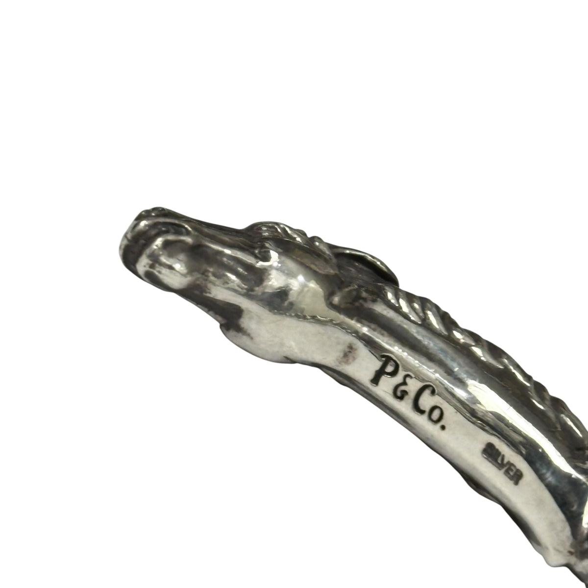 Peanuts&Co.(ピーナッツアンドカンパニー) HORSE TWIST BANGLE ホース ツイスト バングル シルバー SILVER