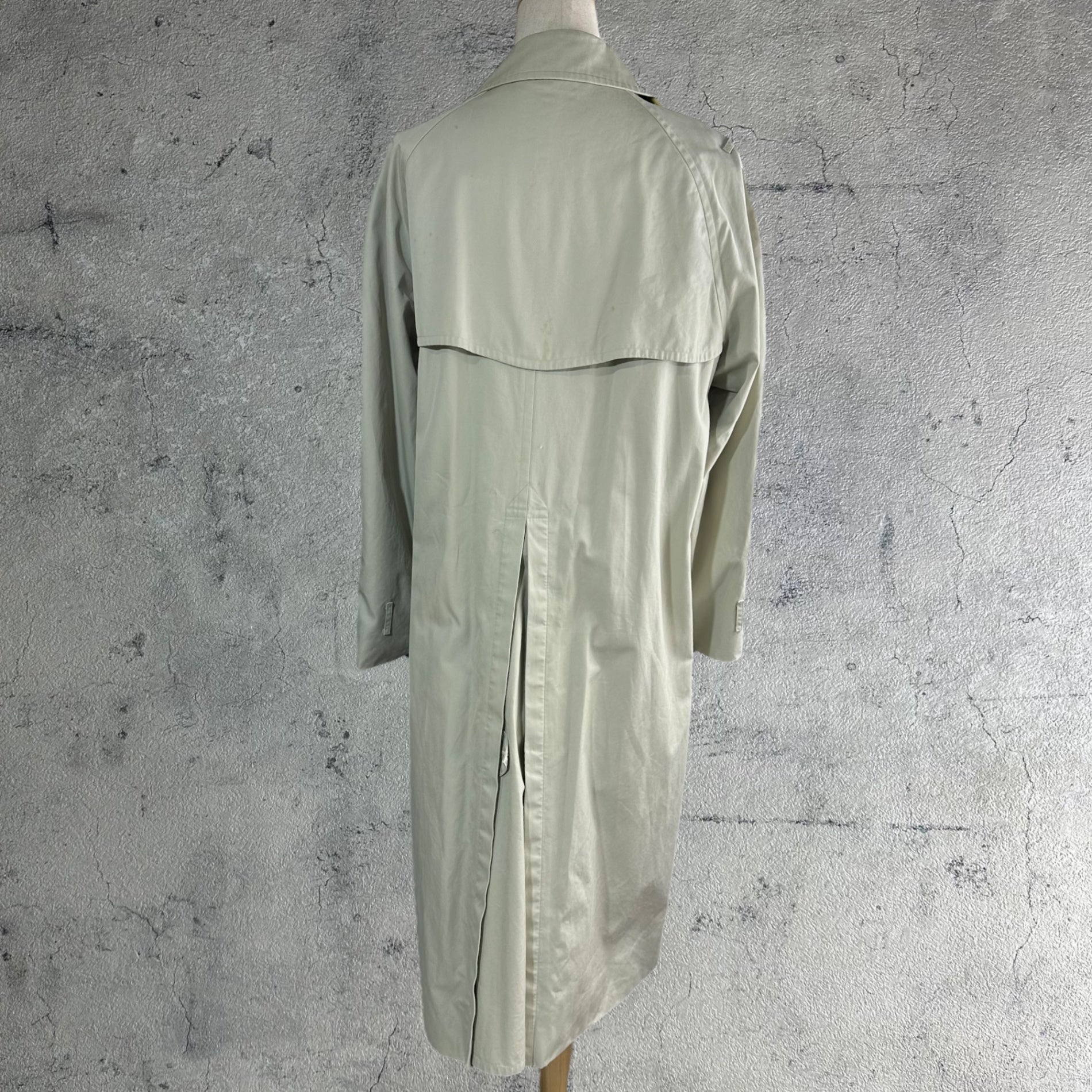 Burberrys(バーバリーズ) 90's Lined Nova Check Trench Coat ライニング ノバチェック トレンチ コート L程度 ベージュ 90年代