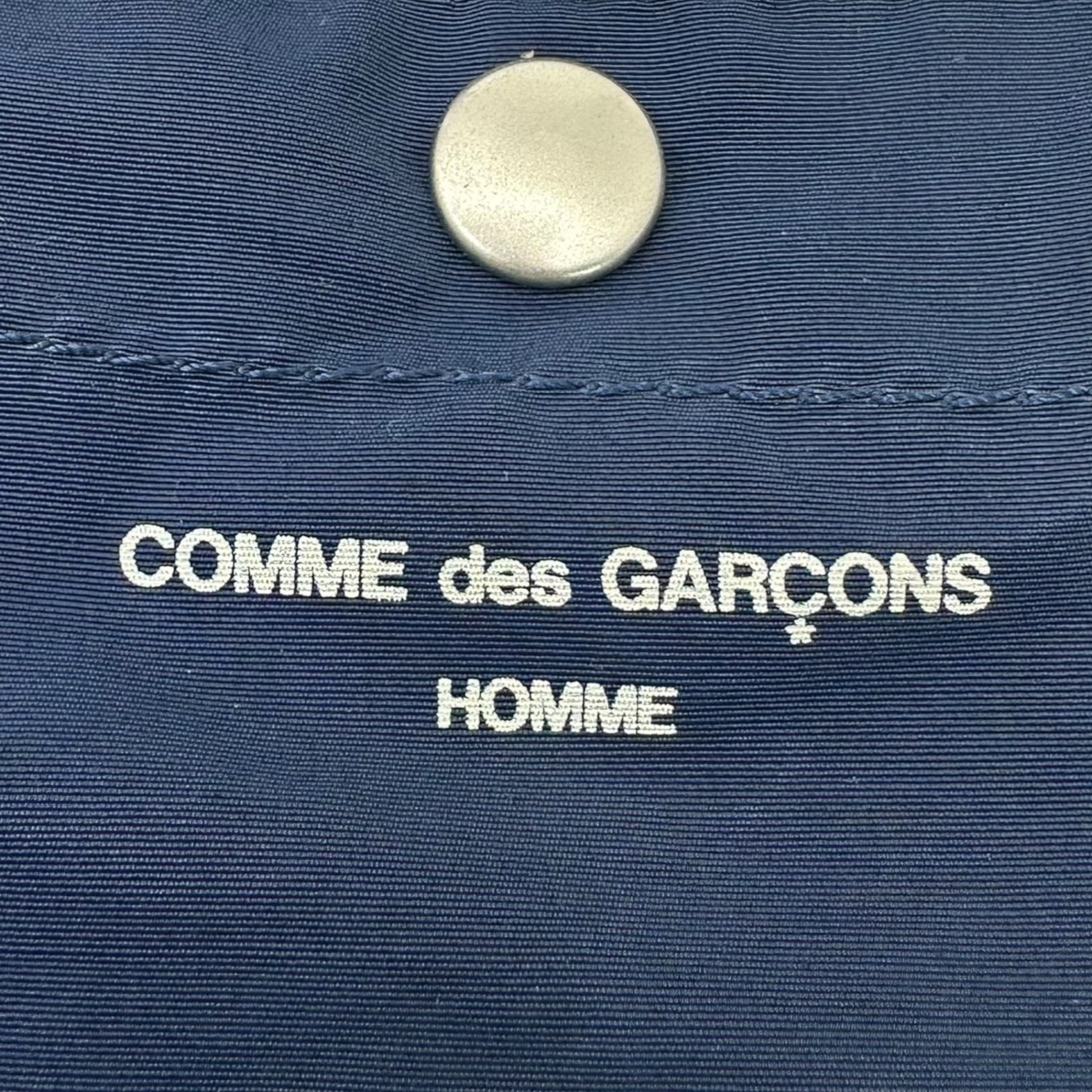 COMME des GARCONS HOMME(コムデギャルソンオム) 24SS 2-Way Nylon Shoulder Bag ナイロン ショルダー バッグ HM-K292 ネイビー