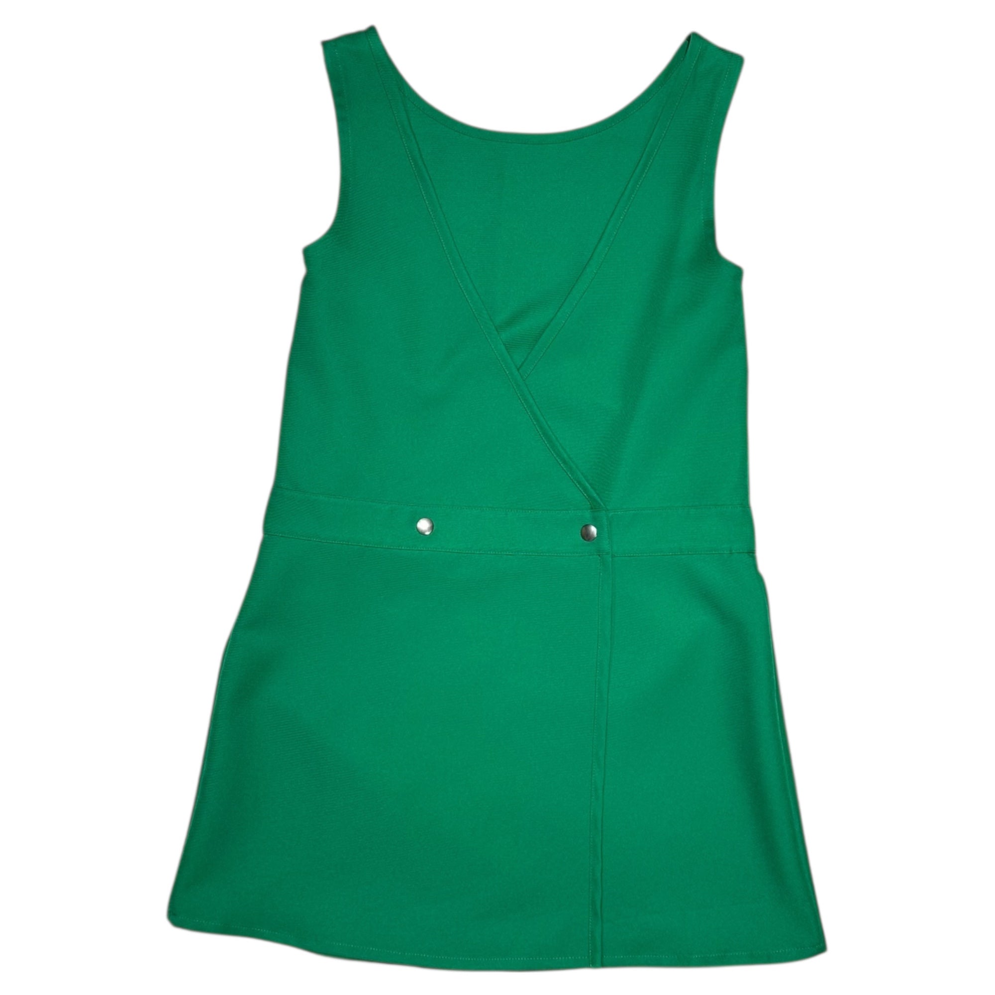 Plan C(プランシー) Front Button Long Gilet フロント ボタン ロング ジレ ABCAB12CN0TP029 36(S程度) グリーン ベスト